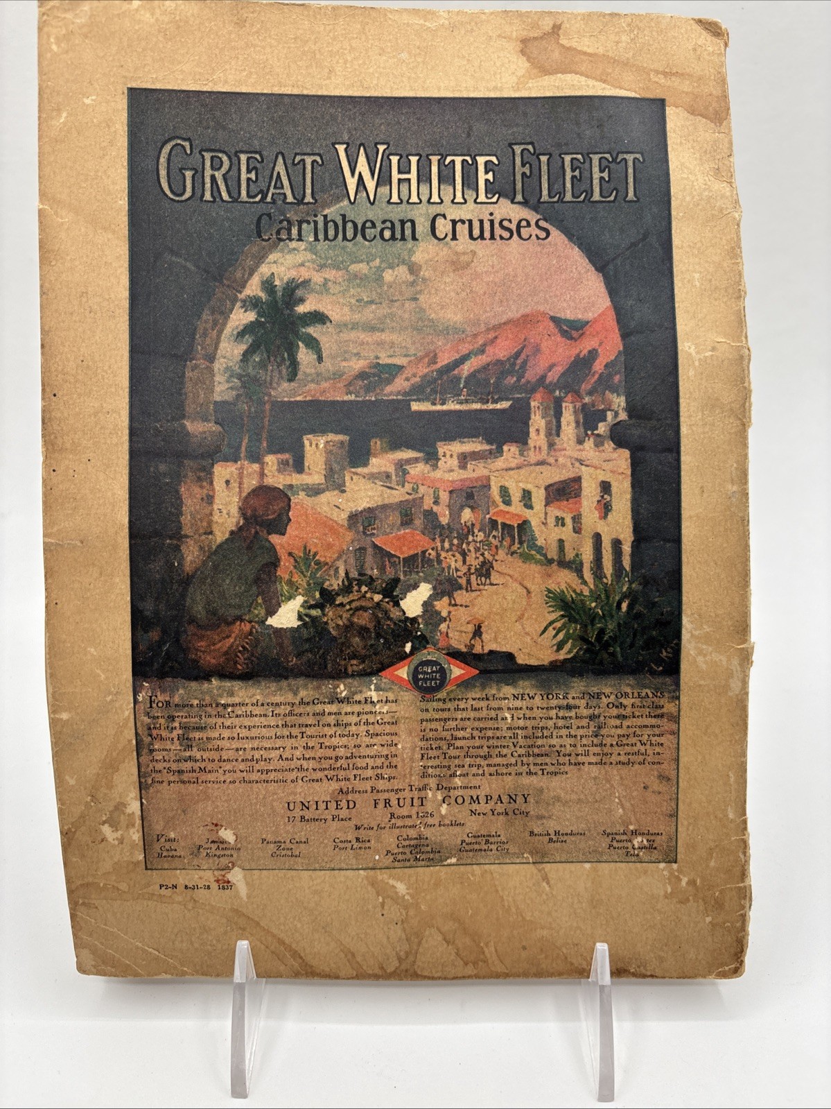 1928 BOSTON MASSACHUSETTS CHAMBER OF COMMERCE TRAVEL GUIDE MAPS AND PHOTOS