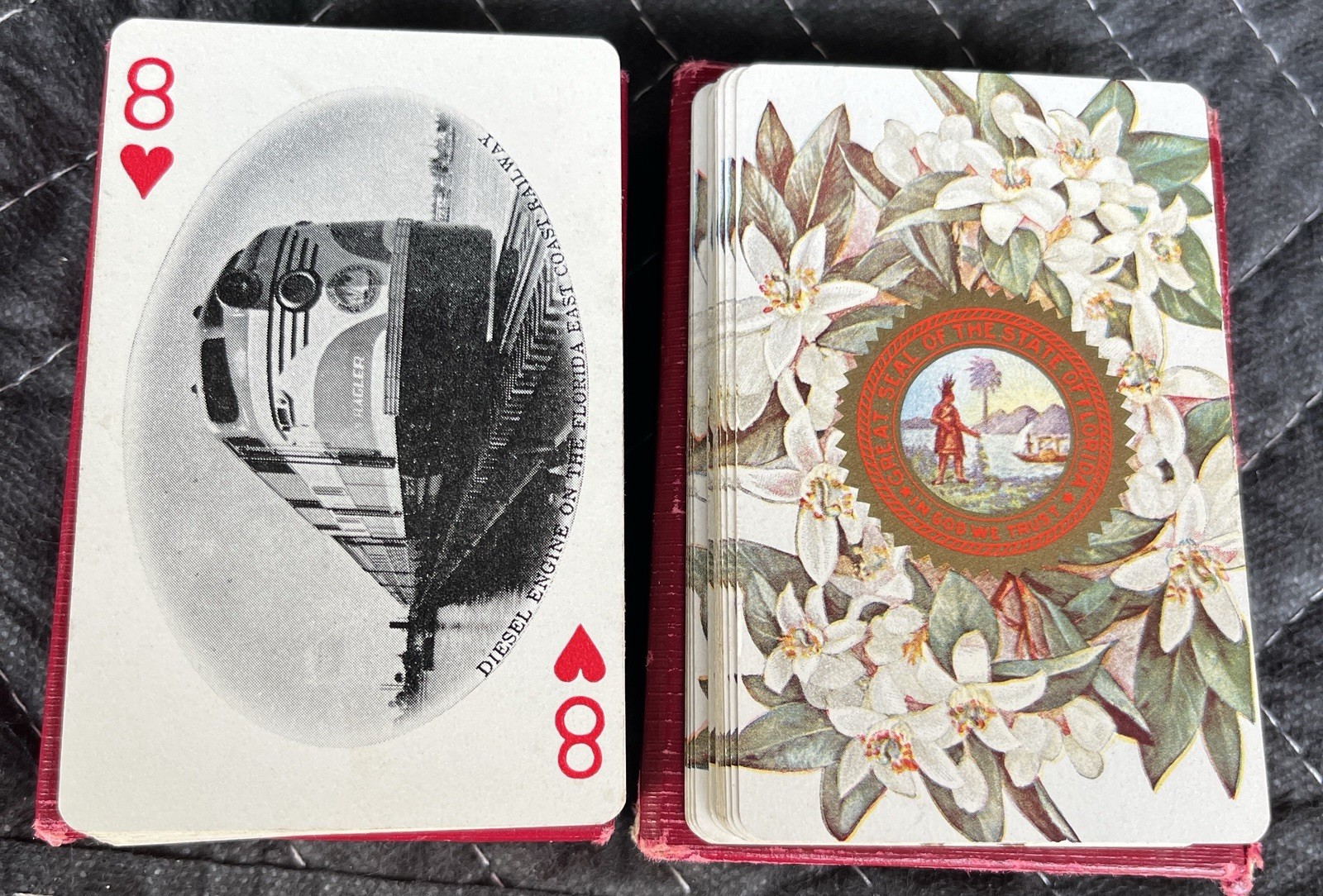 Vintage State of Florida Playing Cards – Florida East Coast