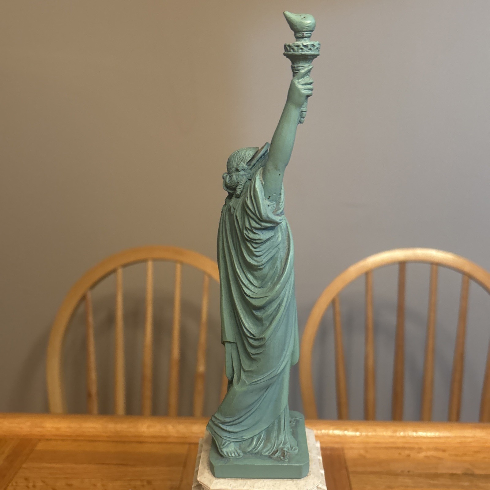 1982 SL / EIF. INC Vintage 15” Lady Statue of Liberty 1984 Wang Jida New York