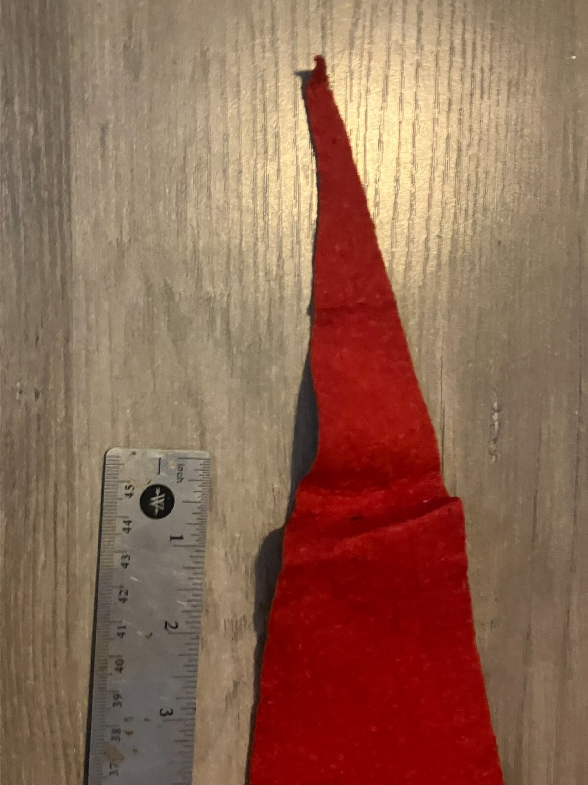 Vintage Felt Pennant Post WWII / Korean War Pennant Flag Red General MacArthur