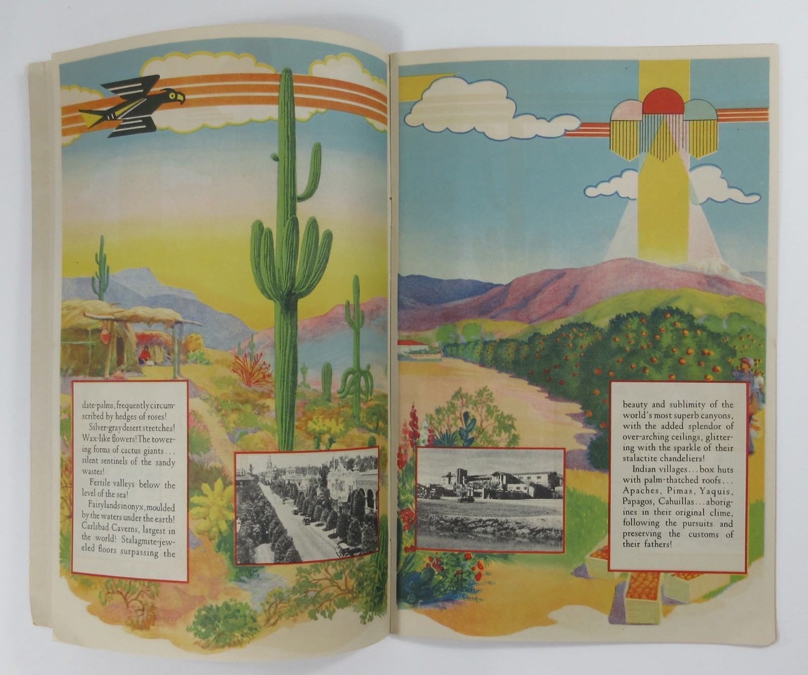 California Arizona Desert Travel Brochure Southwest Rock Island Railroad 1931
