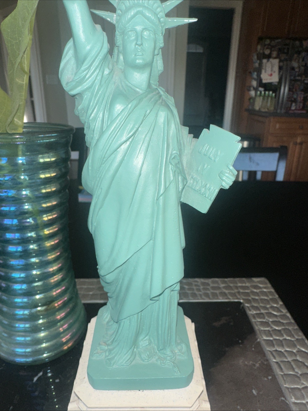 1982 SL / EIF. INC Vintage 15” Lady Statue of Liberty 1984 Wang Jida New York