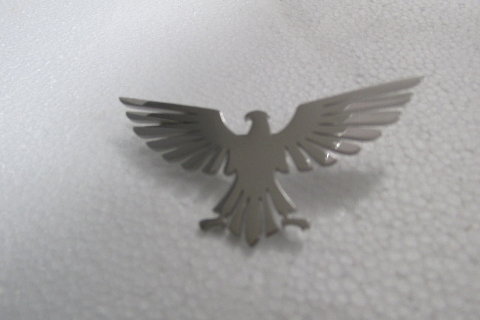 Eagle Stainless Steel Hat Pin Badge Broach – Silver