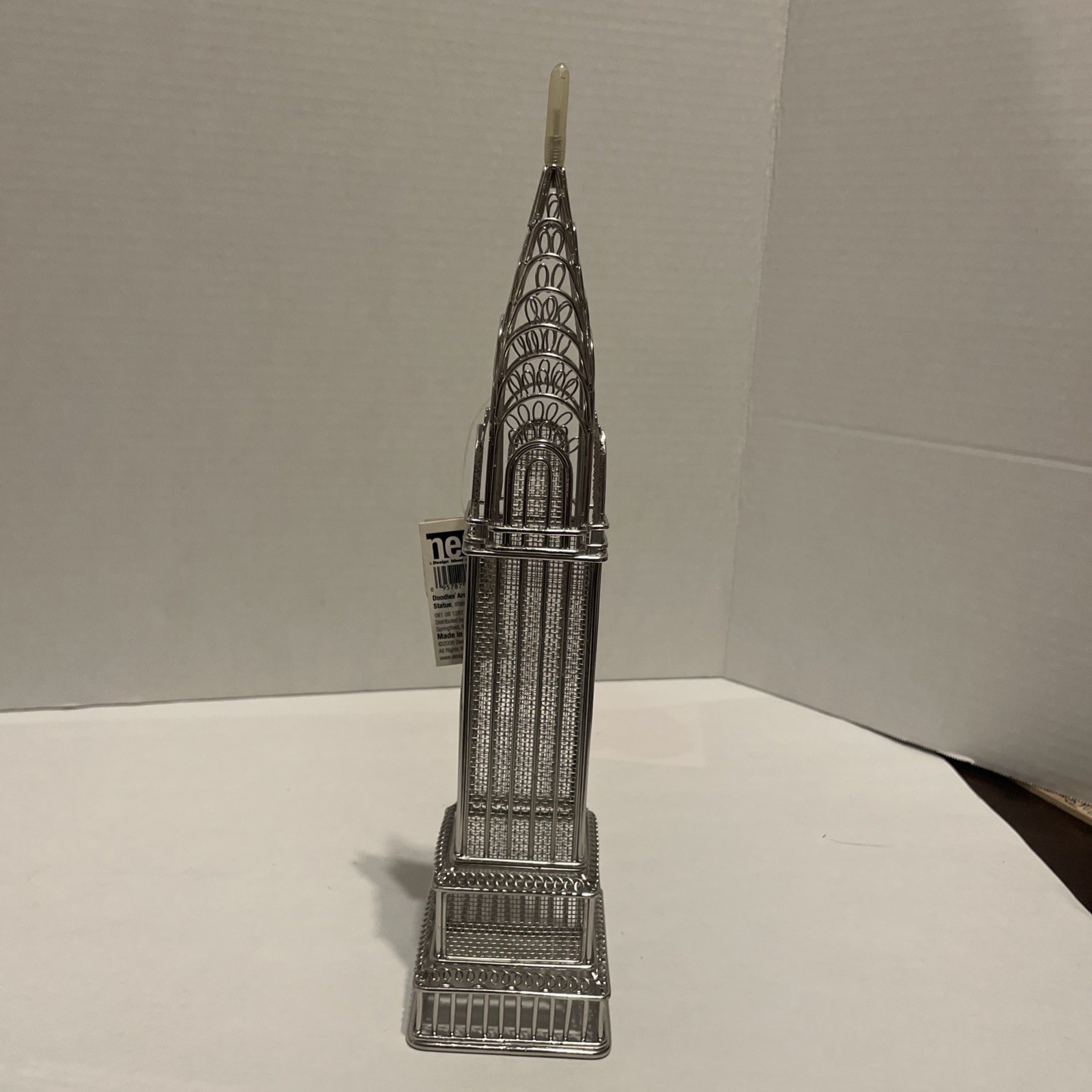 Empire State & Chrysler Buildings 12 Inch Destination Doodles Wire Statues – NWT
