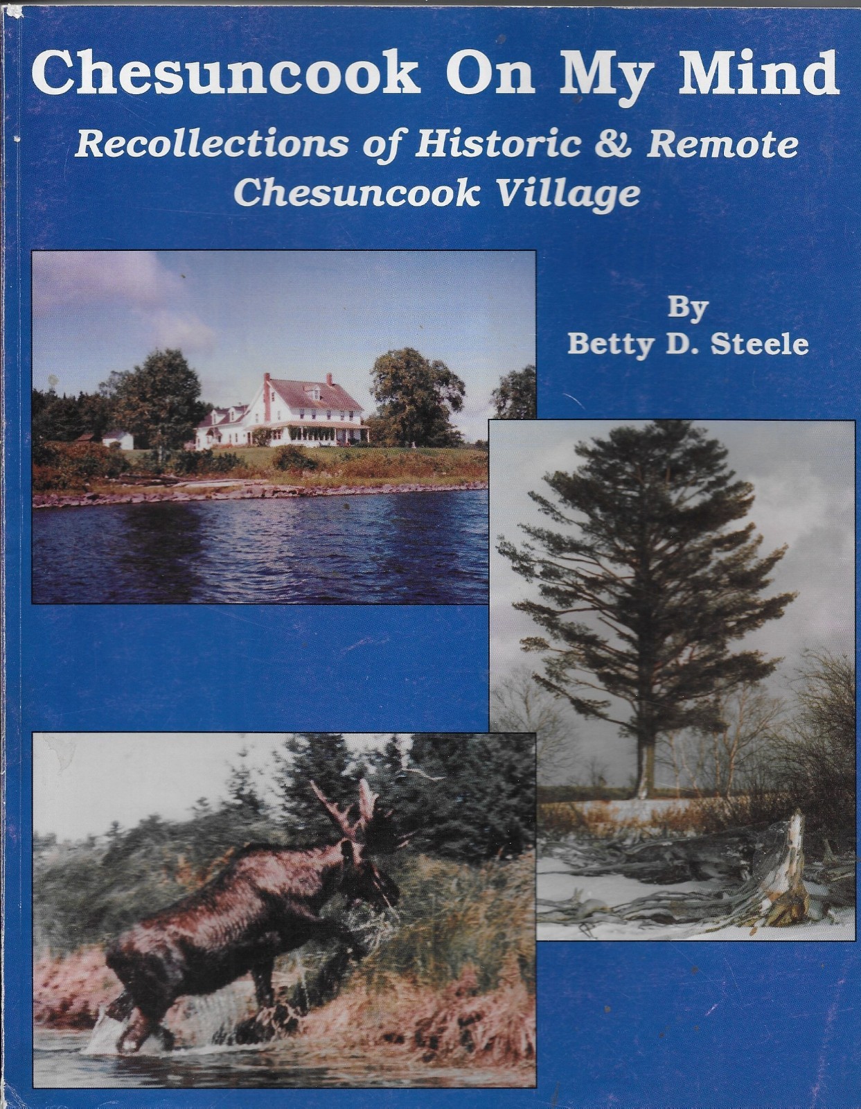 MAINE, CHESUNCOOK ON MY MIND by: BETTY D STEEL CHESUNCOOK VILLAGE 2001 232p