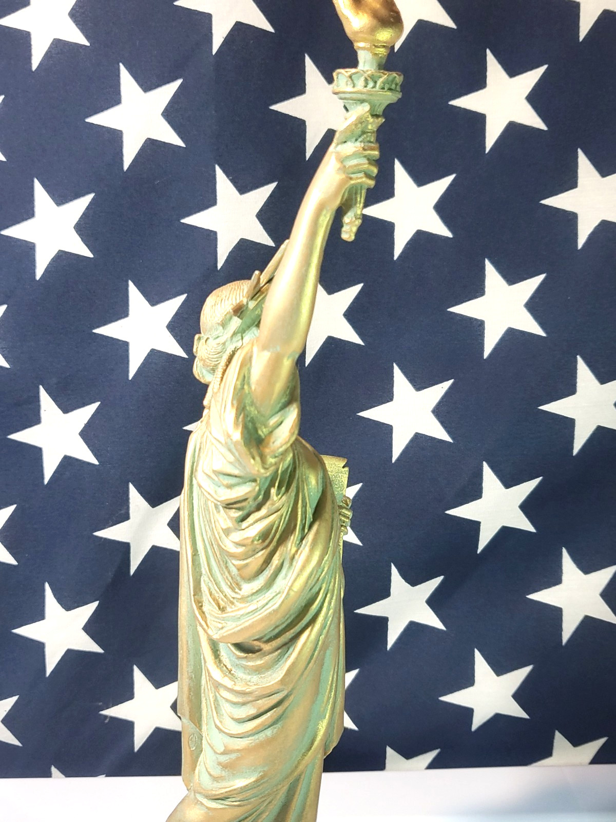 Statue of Liberty Replica -14 Inches Tall -Genuine New York City Souvenir