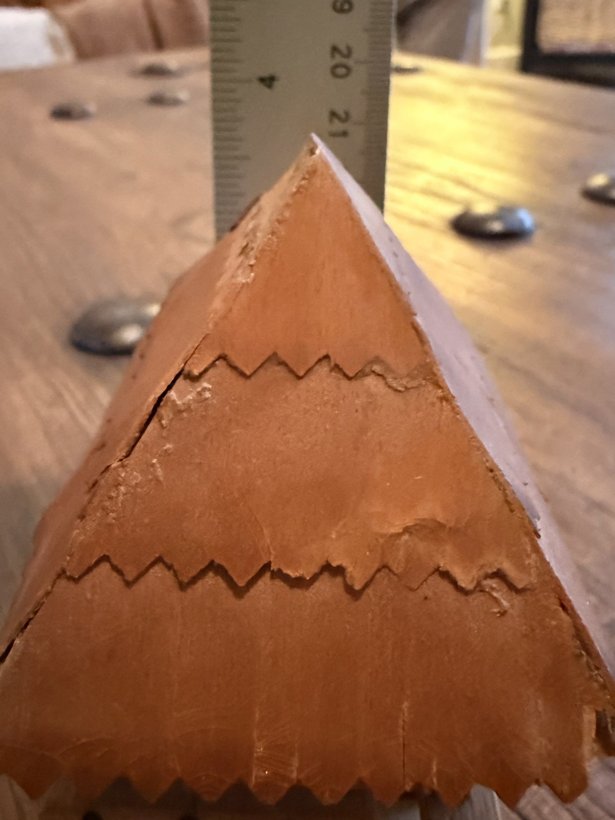 Romanian Wooden House Souvenir 1970s