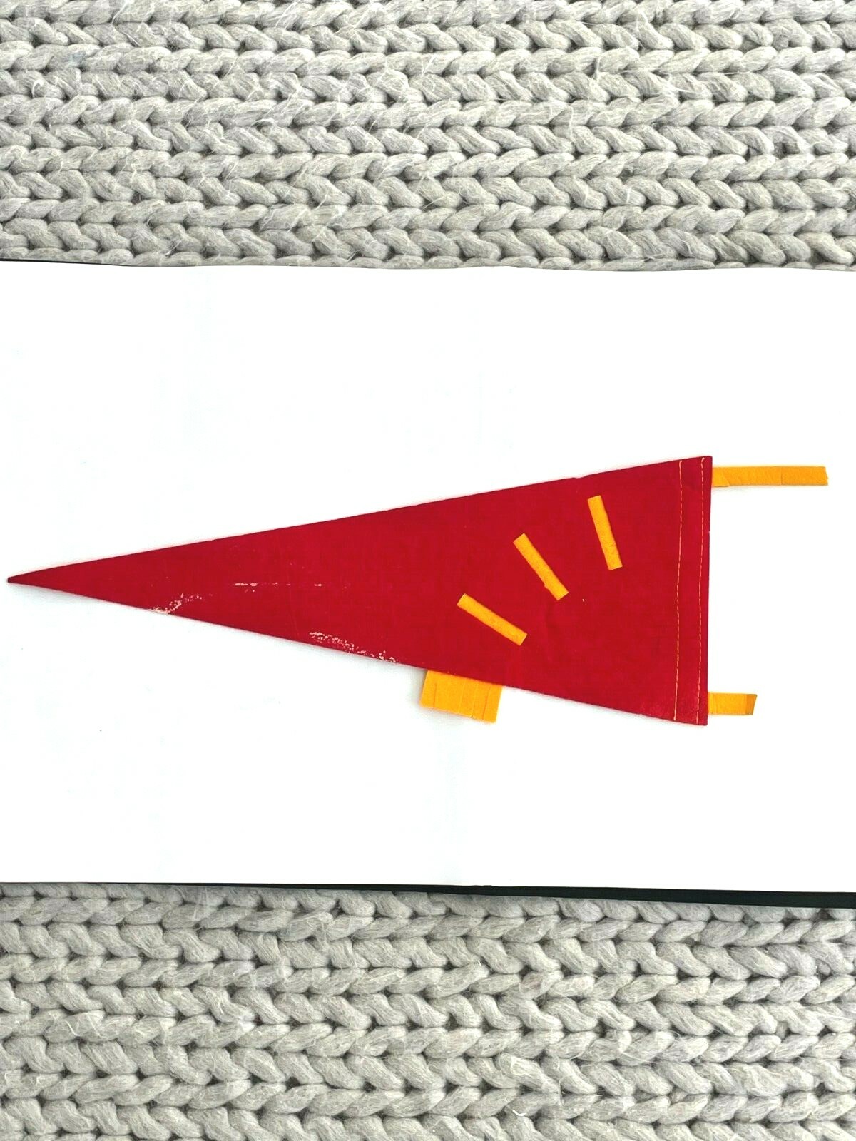 Vintage 1968 “Petrified Forest” Arizona Medium Pennant