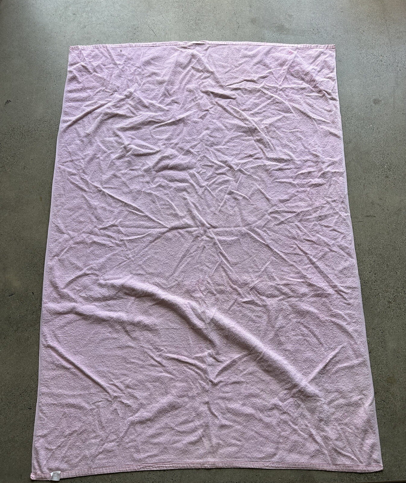 Vintage Unbranded Hawaii Pink Beach Towell