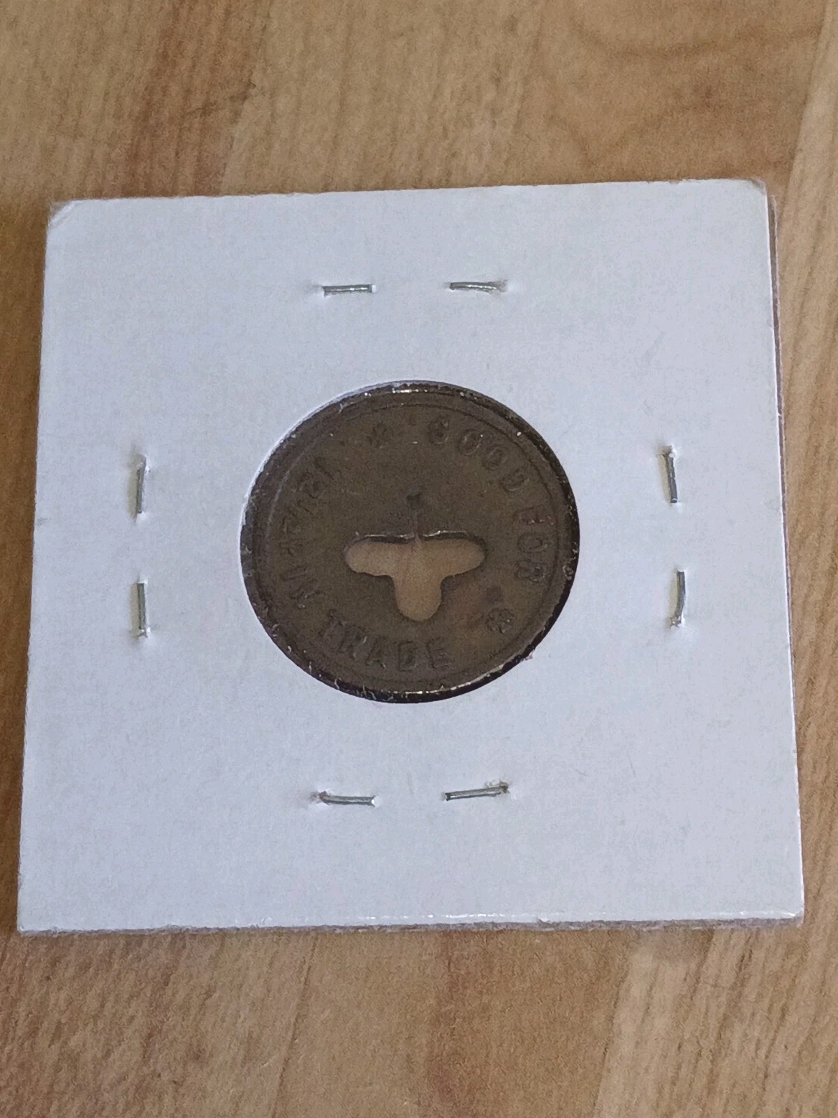 Vintage La Vielle Cigar Co. Salt Lake City, UT 12-1/2c Trade Token – Utah