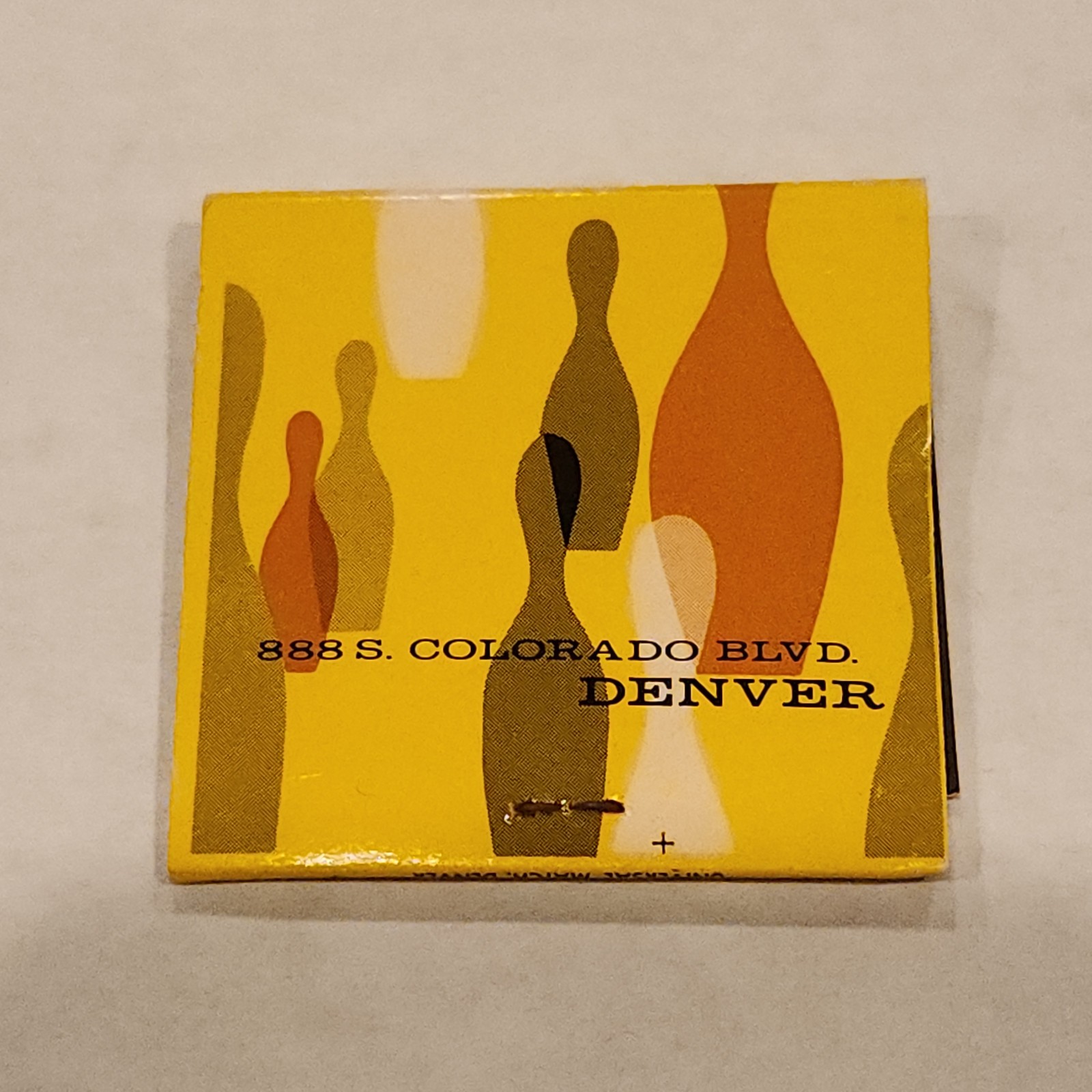 Celebrity Sports Center Matchbook – Denver, CO