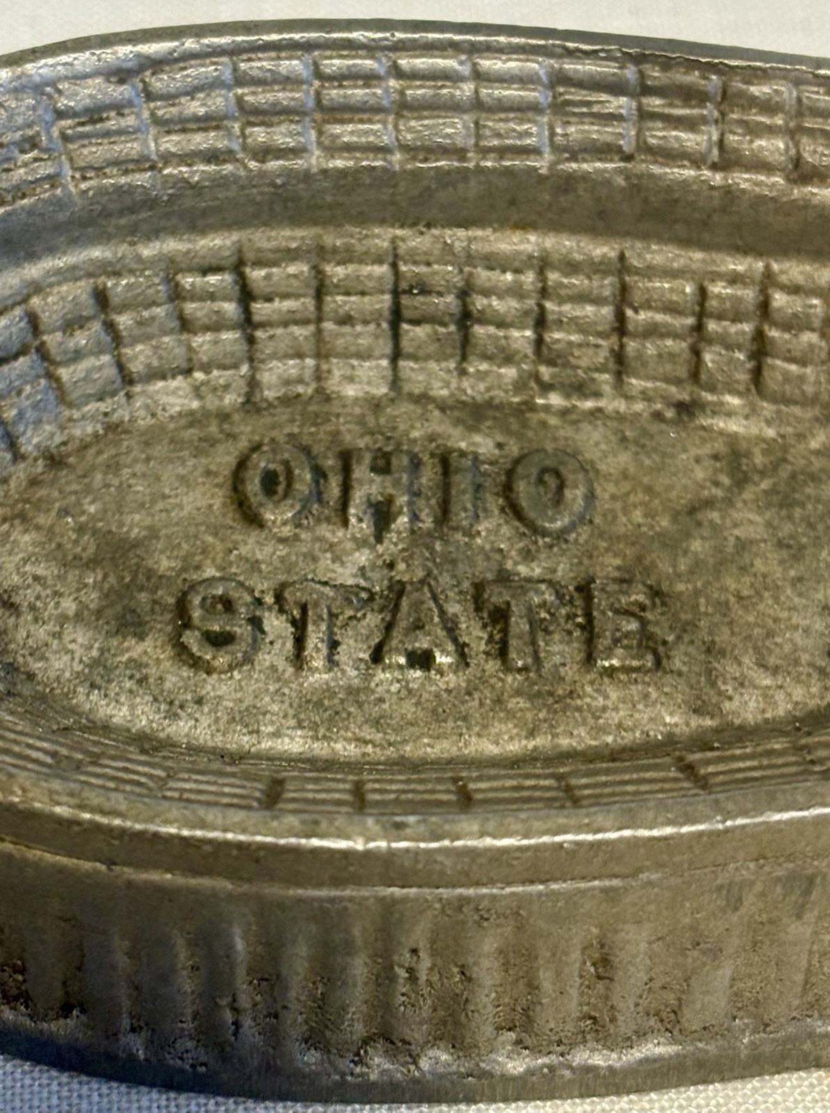 Rare OHIO STATE Miniature Stadium Ashtray – Building Souvenir
