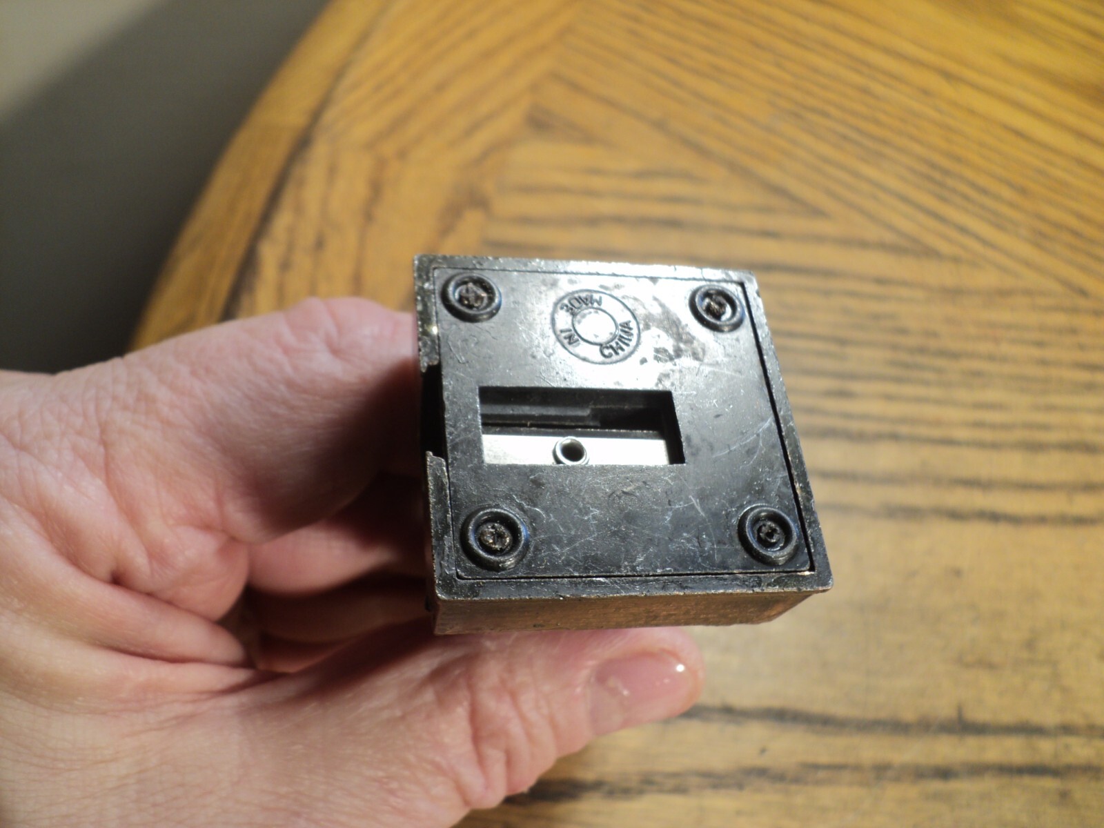 Vintage Unbranded Eiffel Tower Pencil Sharpener – 3-15/16″ Tall China