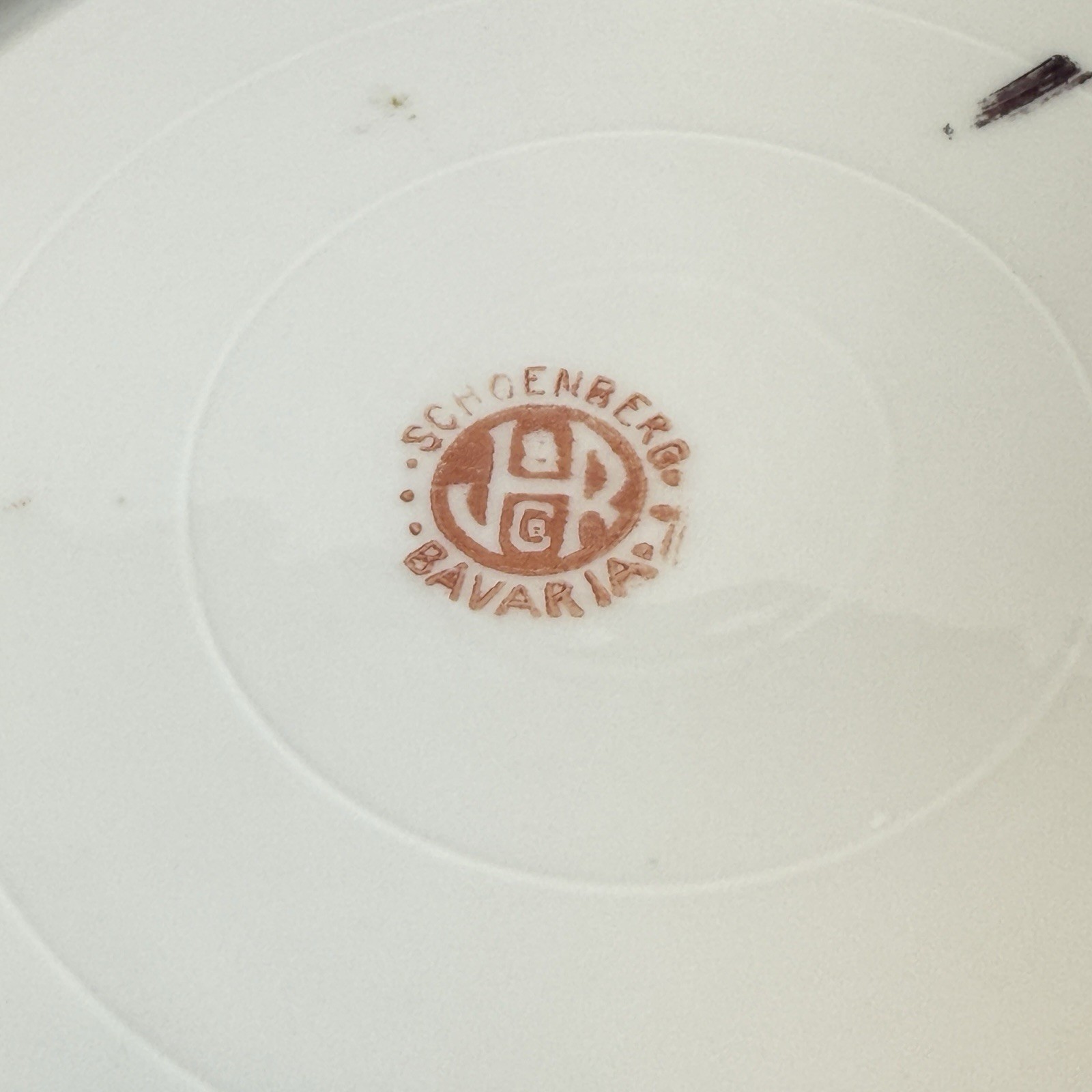 HOTEL ROSEBORO WEST GROVE Pennsylvania PA Antique BAVARIA Souvenir PLATE