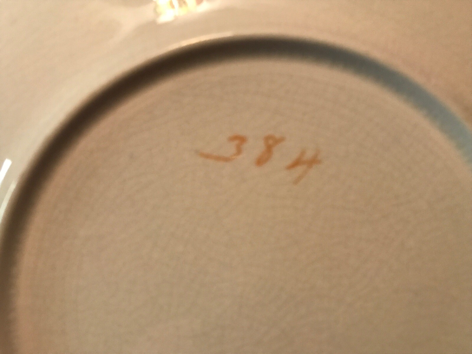 1911 S. H. Armstrong Grocer Calendar Plate, Bloomingdale Ohio