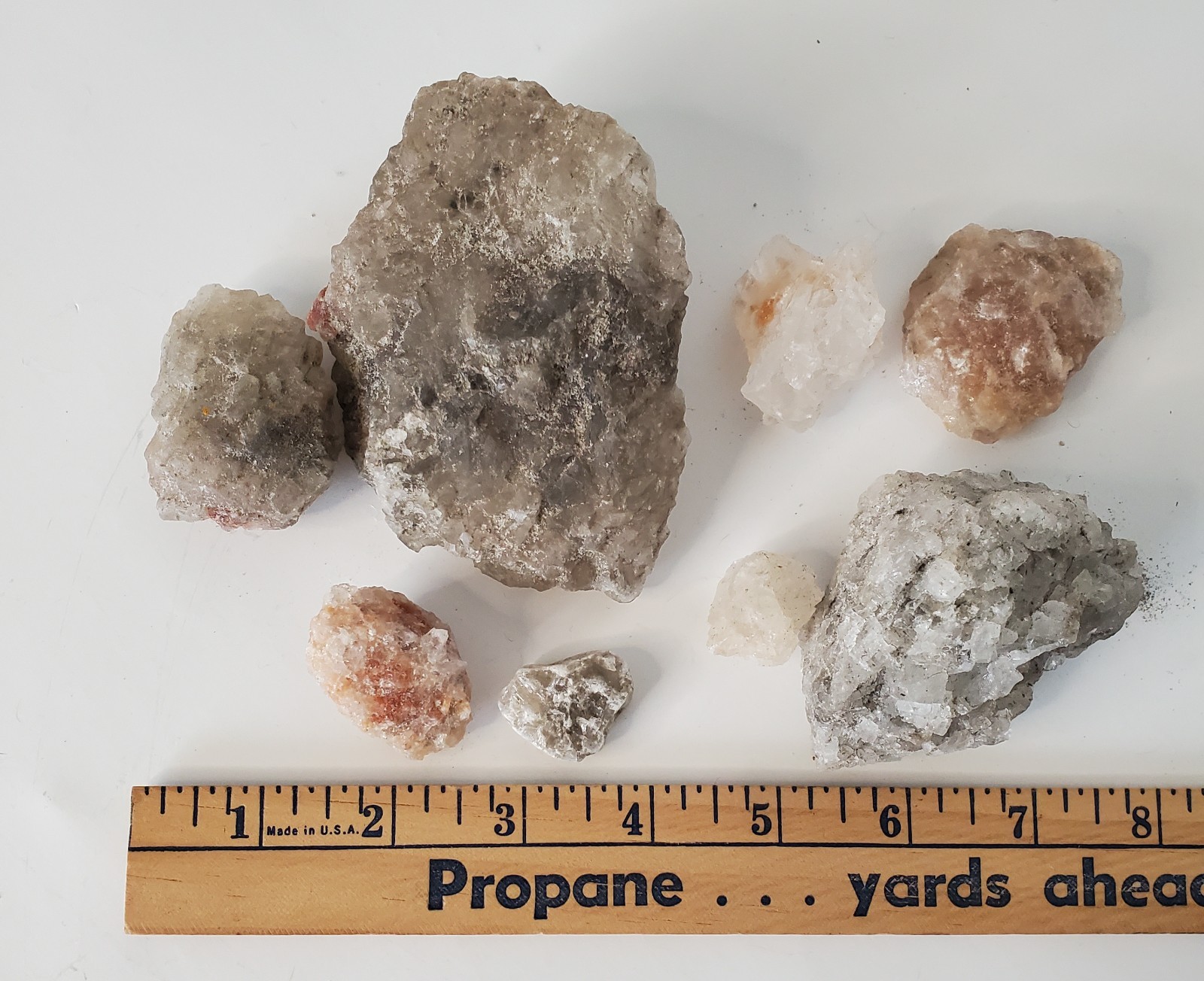 REAL SALT ROCKS — KANSAS SALT MINES SOUVENIR — STRATACA UNDERGROUND SALT MUSEUM