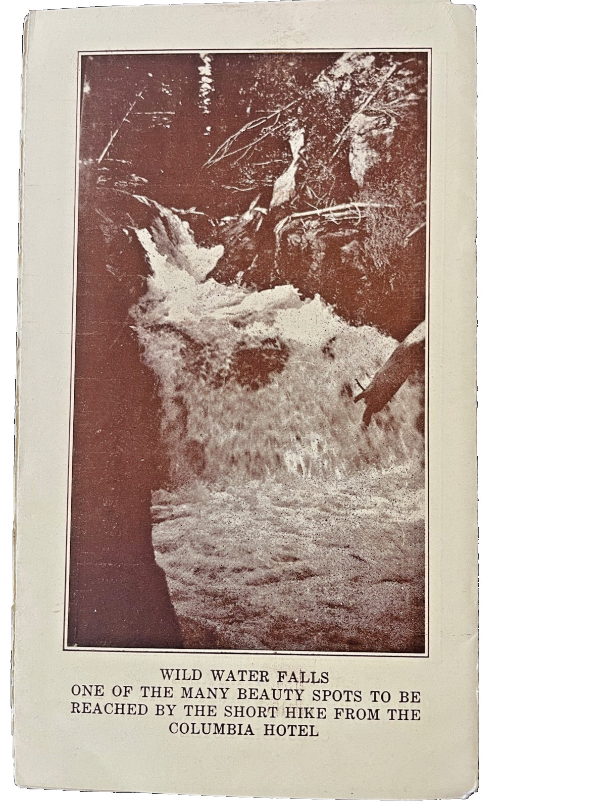 Rare Ward Colorado Folder/Ad For Hotel Columbia 1920s Original