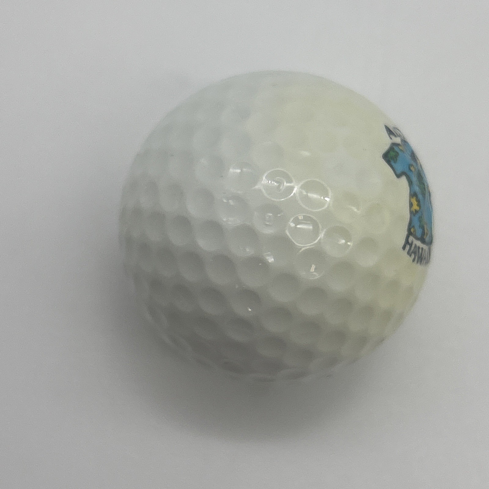 Qty 4 Spalding Golf Balls Hawaii Pineapple/Aloha Shirt/Golf Clubs/Scenic