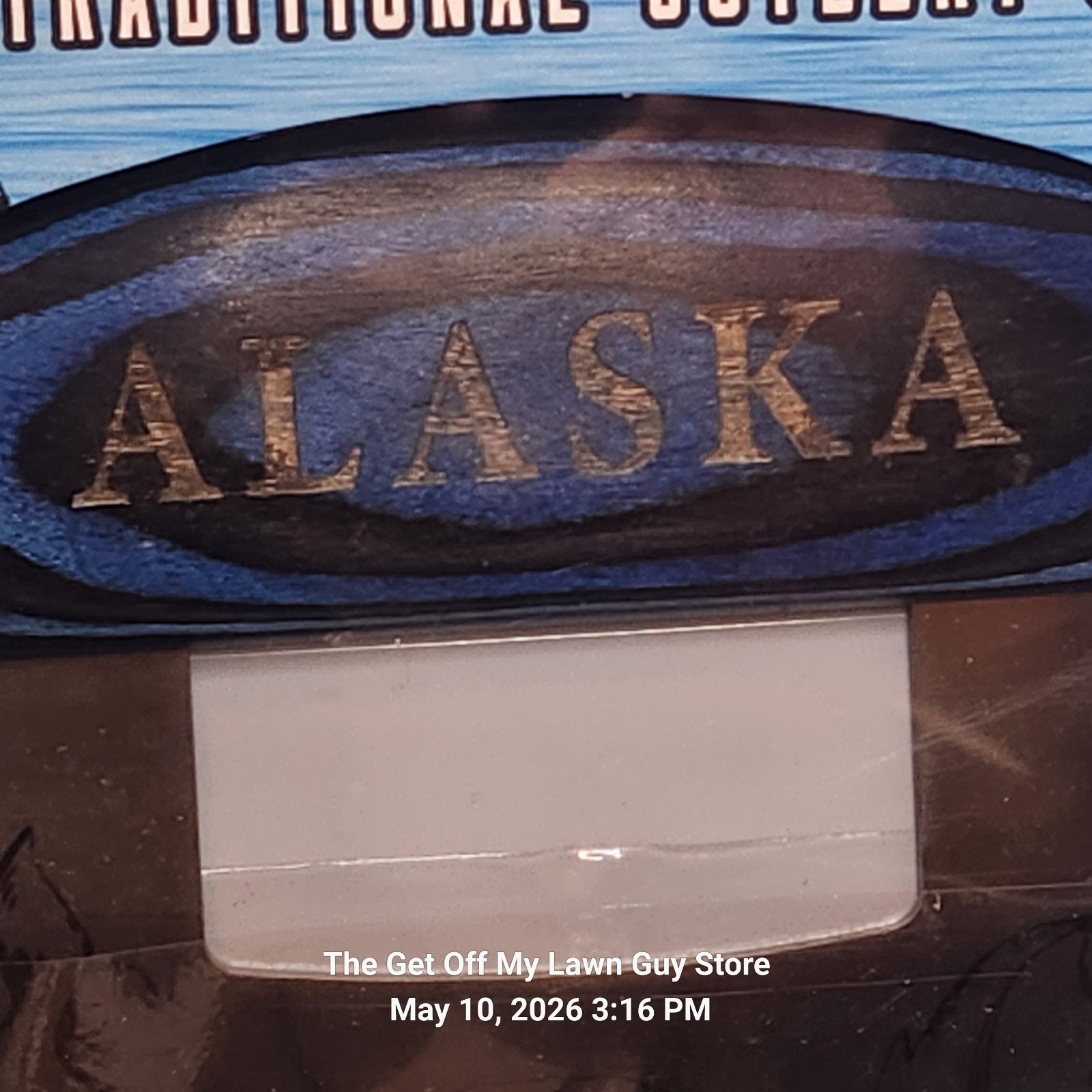 Alaska Ulu Knife Traditional Cutlery of Alaska with Wooden Display Stand