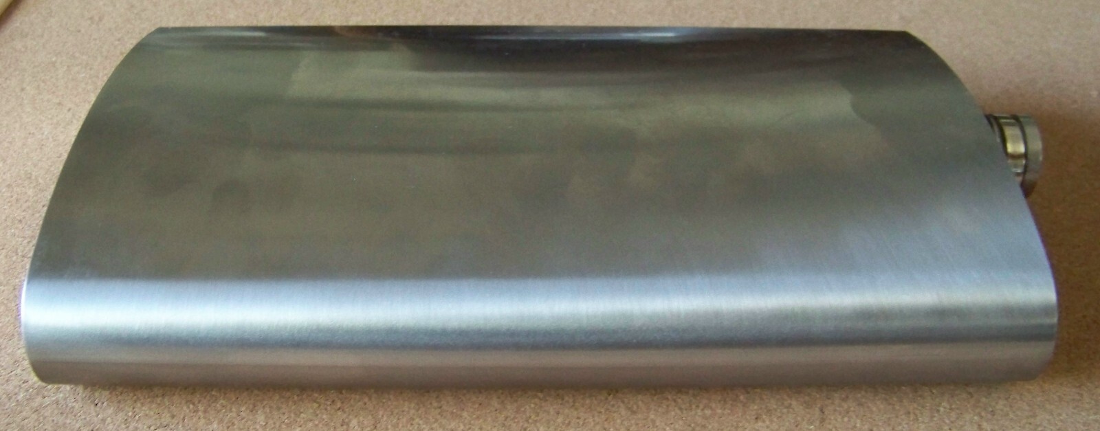 Las Vegas stainless steel flask large 64 oz with carry case & shoulder strap