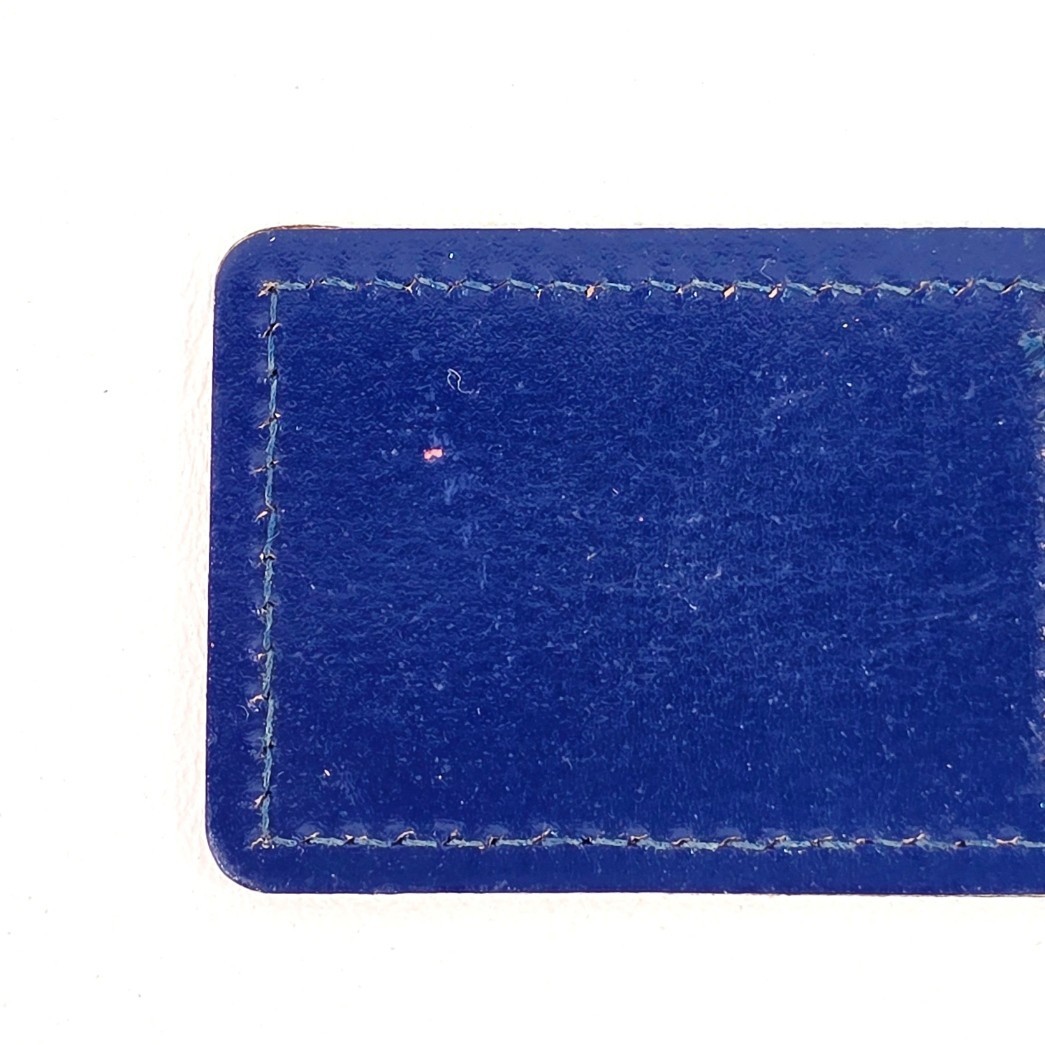 Royal Britain Blue Leather England Keyring