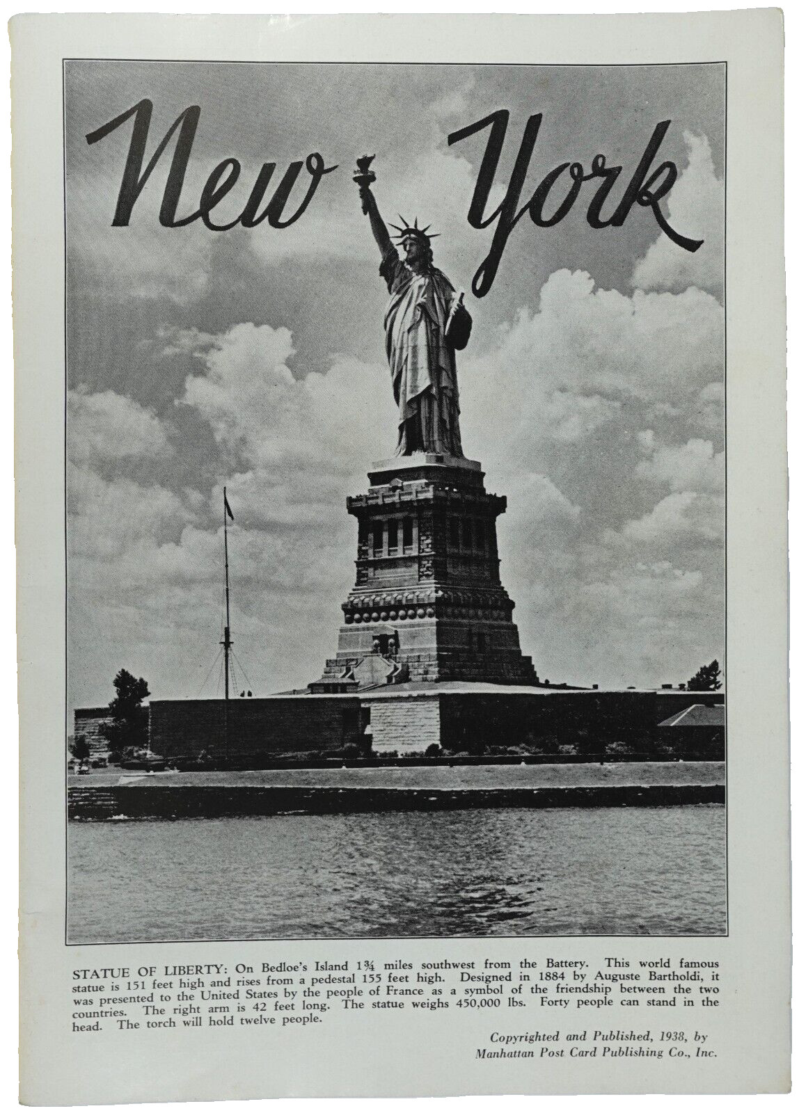 New York the Wonder City Souvenir Booklet Amazing Architecture Photos SB 1938