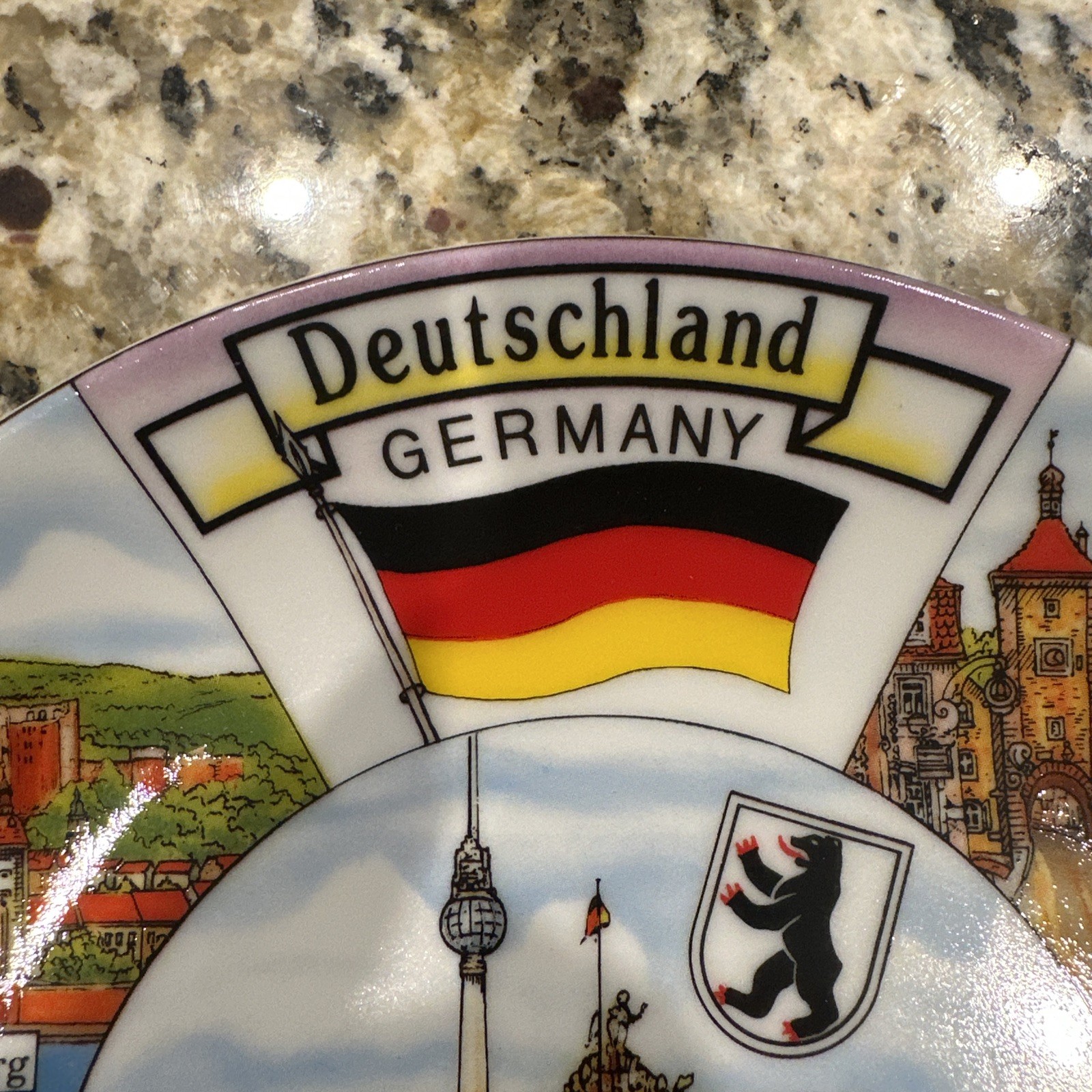 BERLIN GERMANY 7.5″ SOUVENIR PLATE