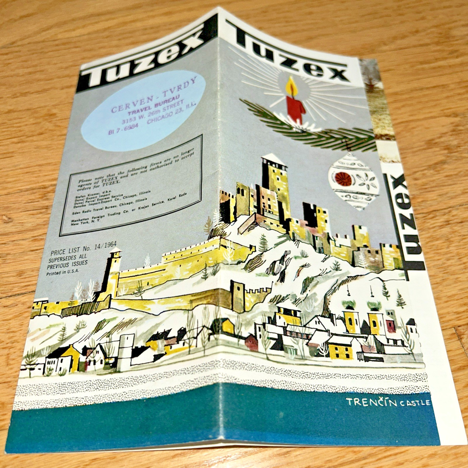 1964 TUZEX GIFTS / RETAIL Czechoslovakia Brochure – 1965 SPARTAKIADE