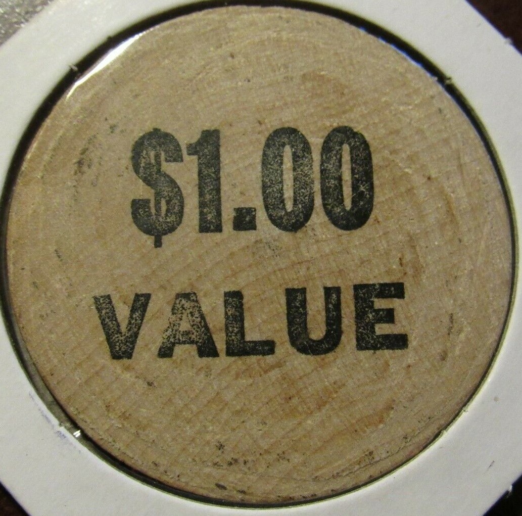 Vintage Sub Seller Washington D.C. Wooden Nickel – Token Washington DC