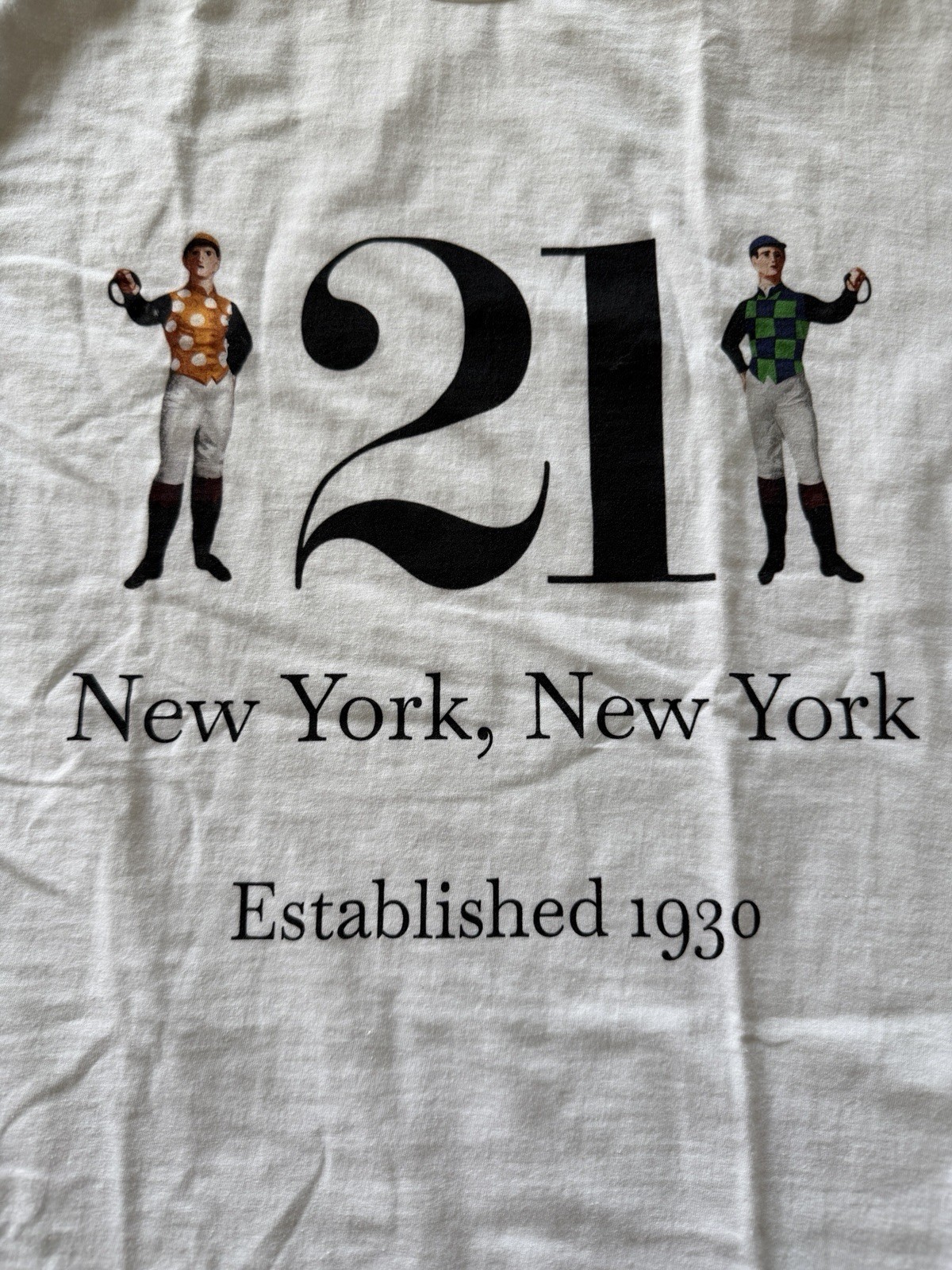 Historic 21 Club New York City, T-shirt – New Large