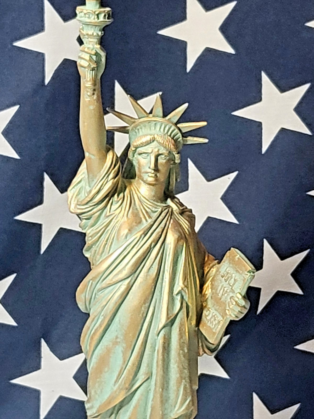 Statue of Liberty Replica -14 Inches Tall -Genuine New York City Souvenir