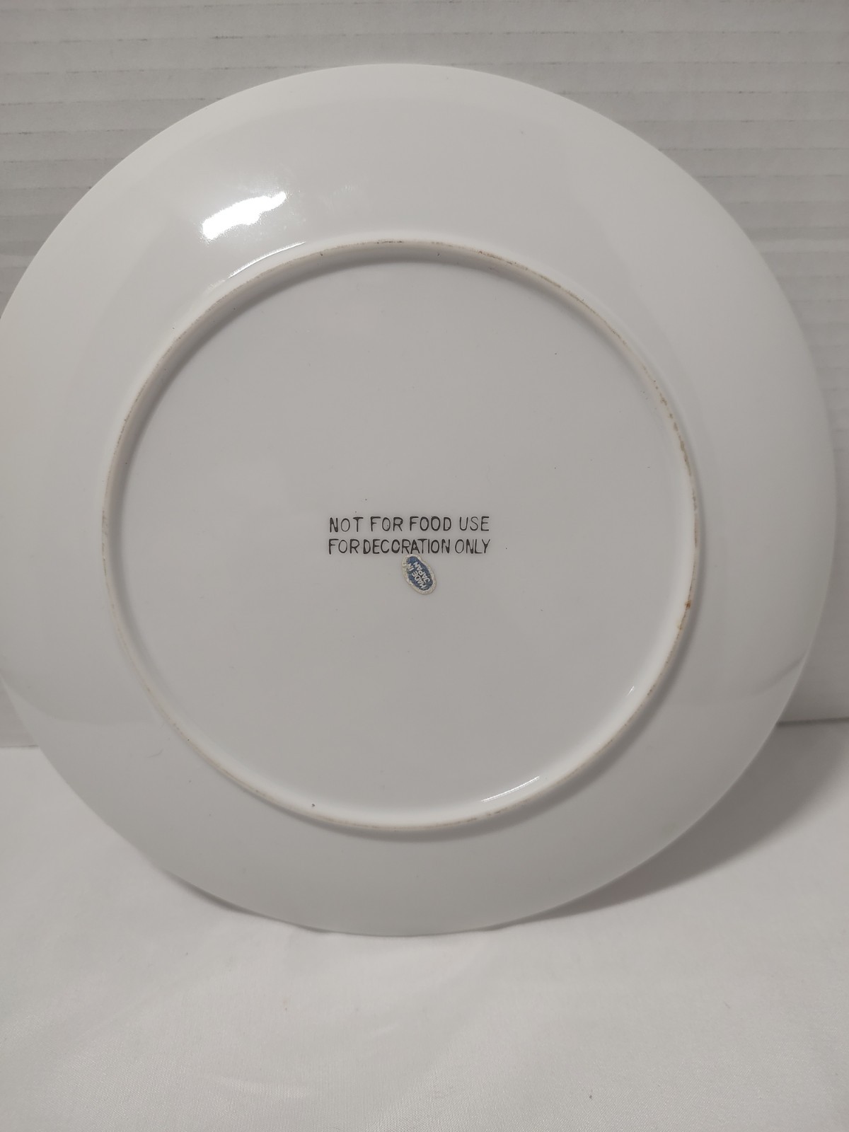 Vintage 9in Texas Souvenir Plate With Gold Border Lone Star State Cotton Bowl