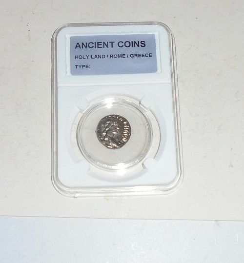 Ancient Roman Empire Imperial Gens Julio Dynasty Augustus Caesar Coin Denarius X
