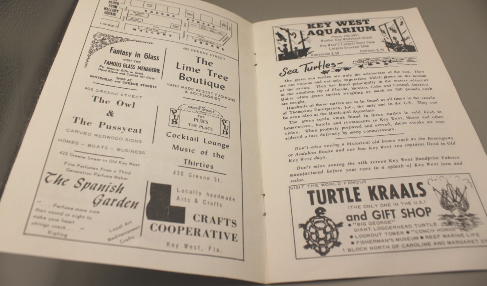 1950’s Key West Florida Travel Guide