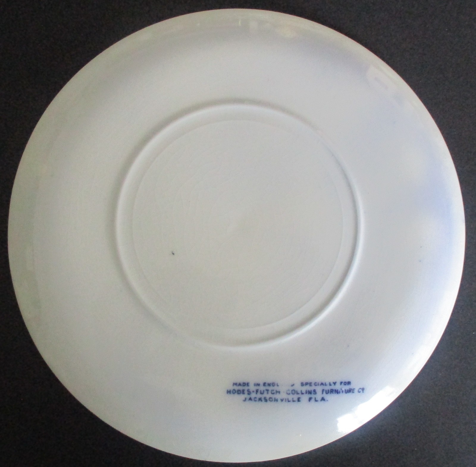 Early 20th Century Souvenir Multi Scene Plate Jacksonville Florida