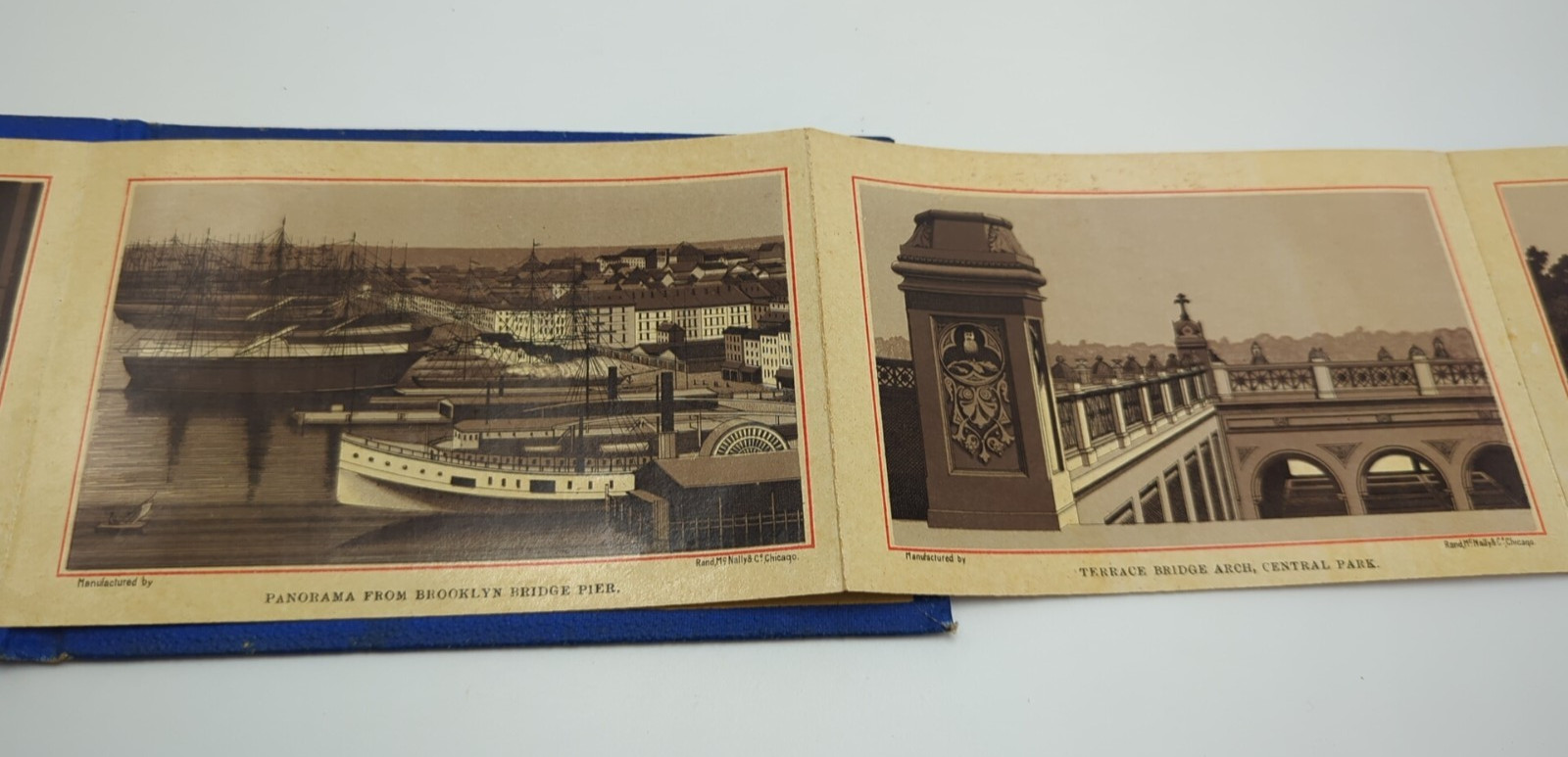 1876 New York View Cards Lot of 12 by Rand McNally
