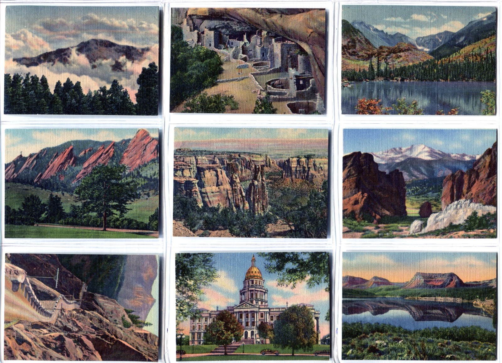 Vintage Souvenir Folders and View Booklets Lot of 20 diff ca 1910s–1950s Bargain