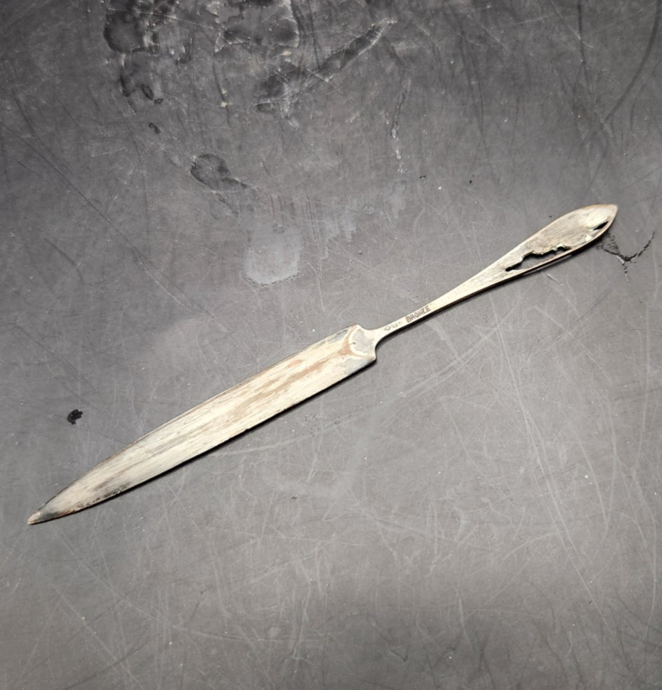 Antique 5.5″ Pikes Peak Steel Pier Souvenir Letter Opener