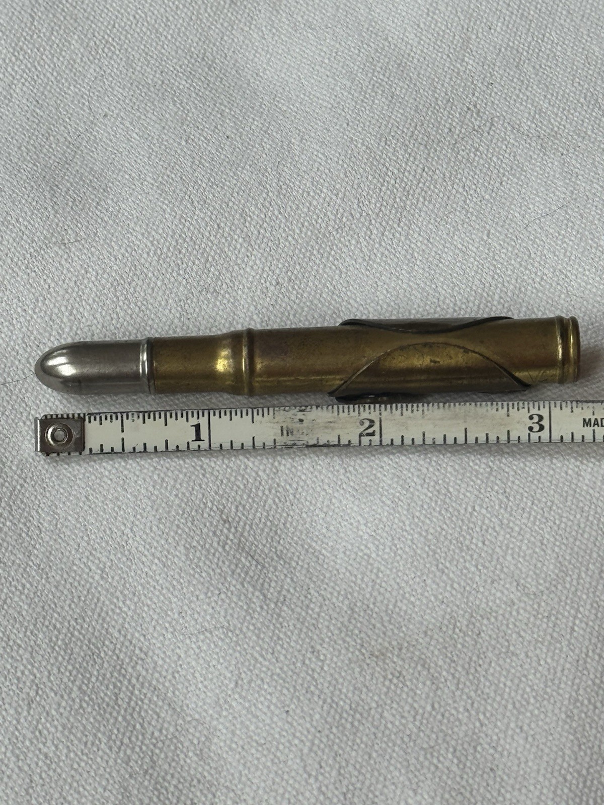 1940’s – 1950’s Souvenir Silver Springs, Florida, Brass Bullet Pencil
