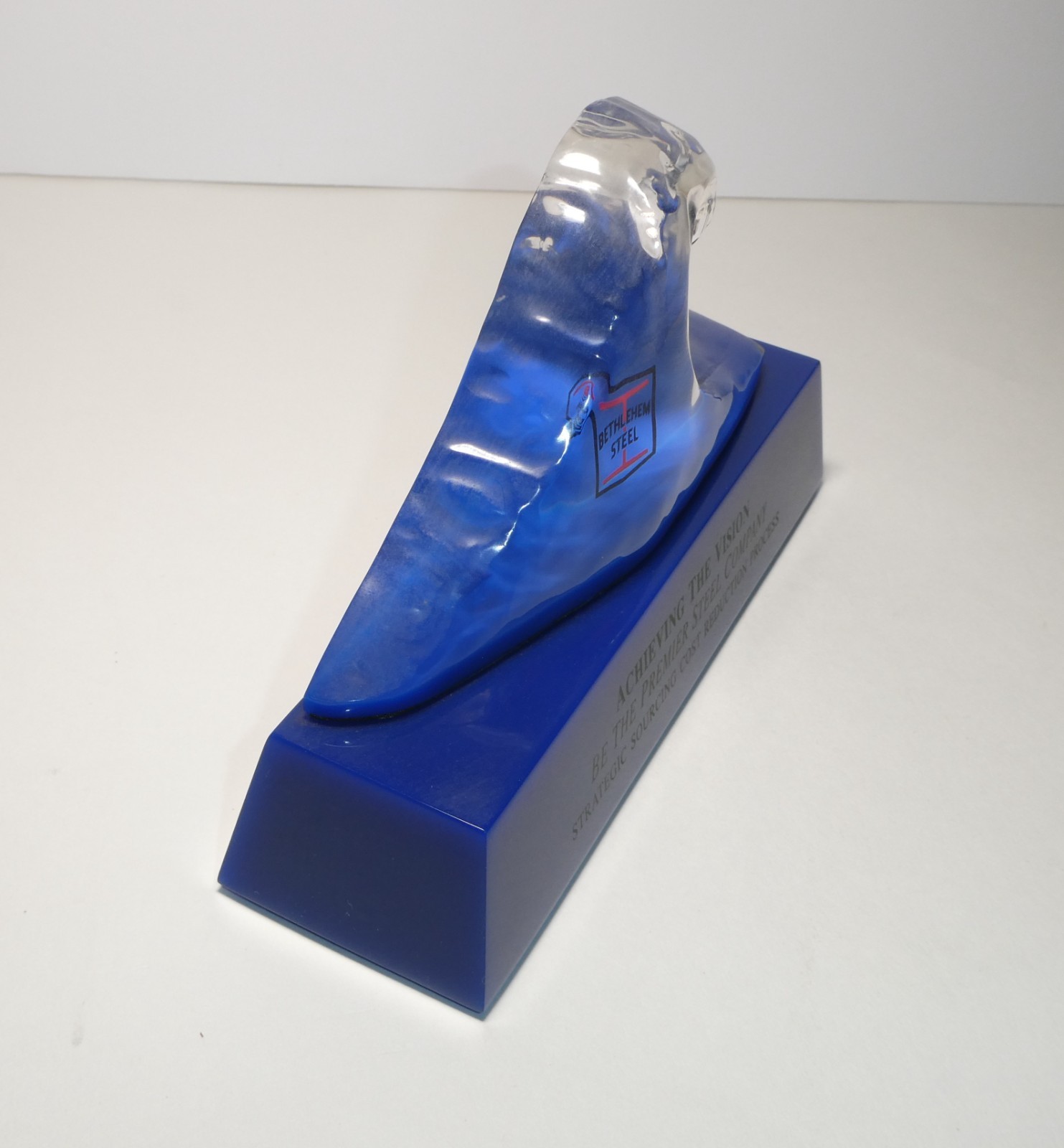 Bethlehem Steel Paper Weight Employee Award Achieving The Vision VTG Advertising