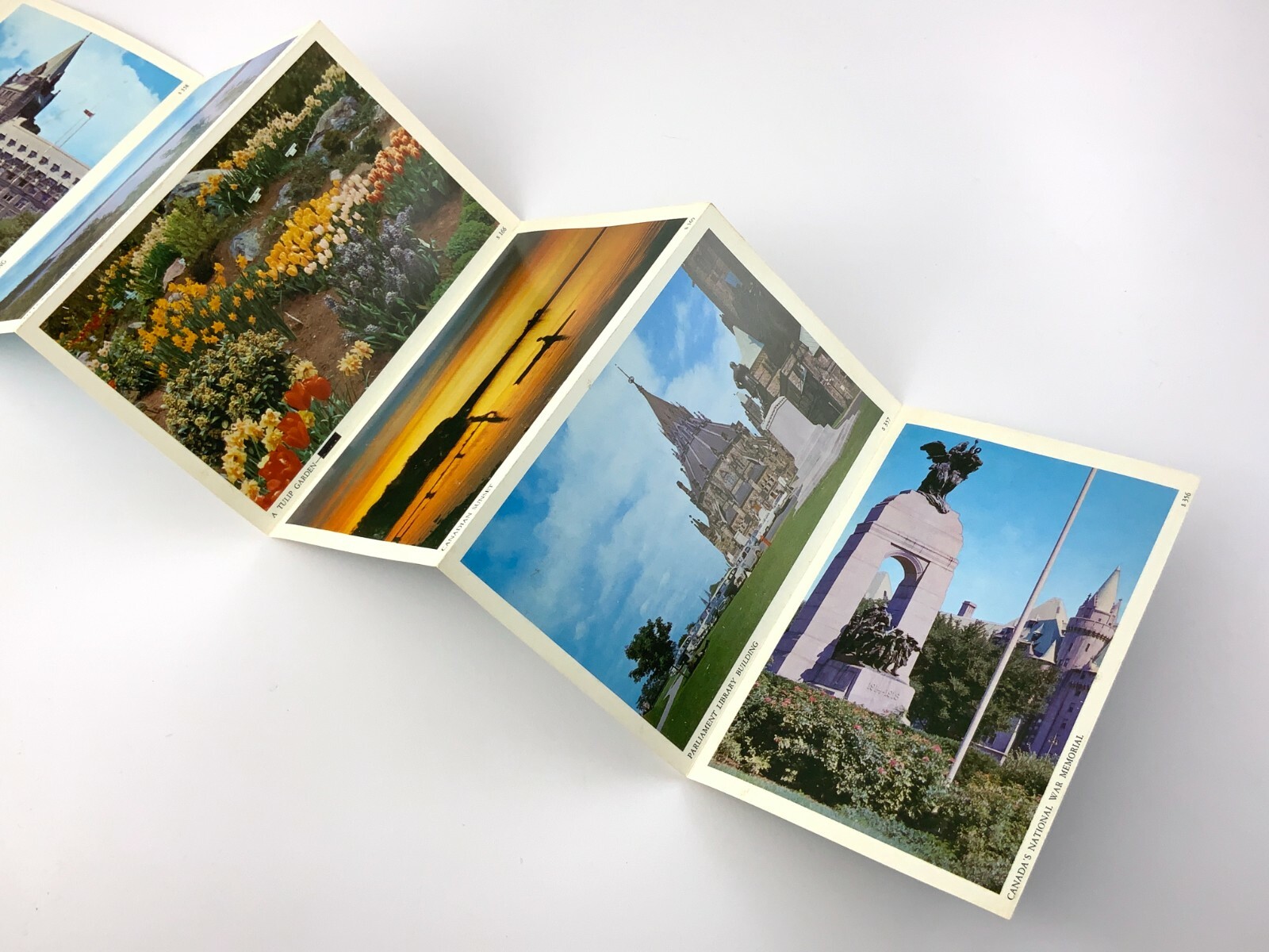 Ottawa Ontario Capital Souvenir Folder Printed Lithograph Post Cards 708C