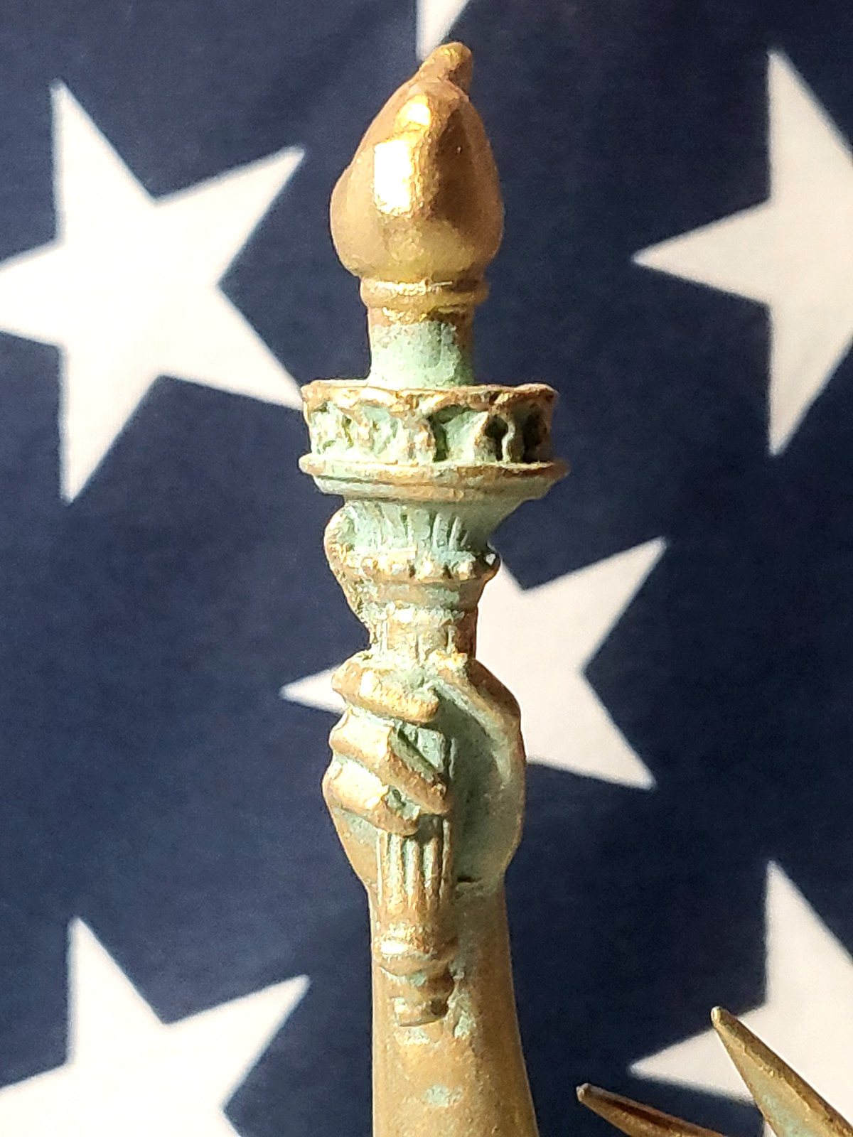 Statue of Liberty Replica -14 Inches Tall -Genuine New York City Souvenir