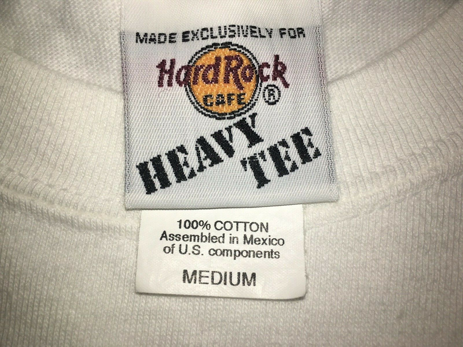 Vtg HARD ROCK CAFE ST THOMAS T SHIRT Rare Heavy Tee Virgin Islands Caribbean