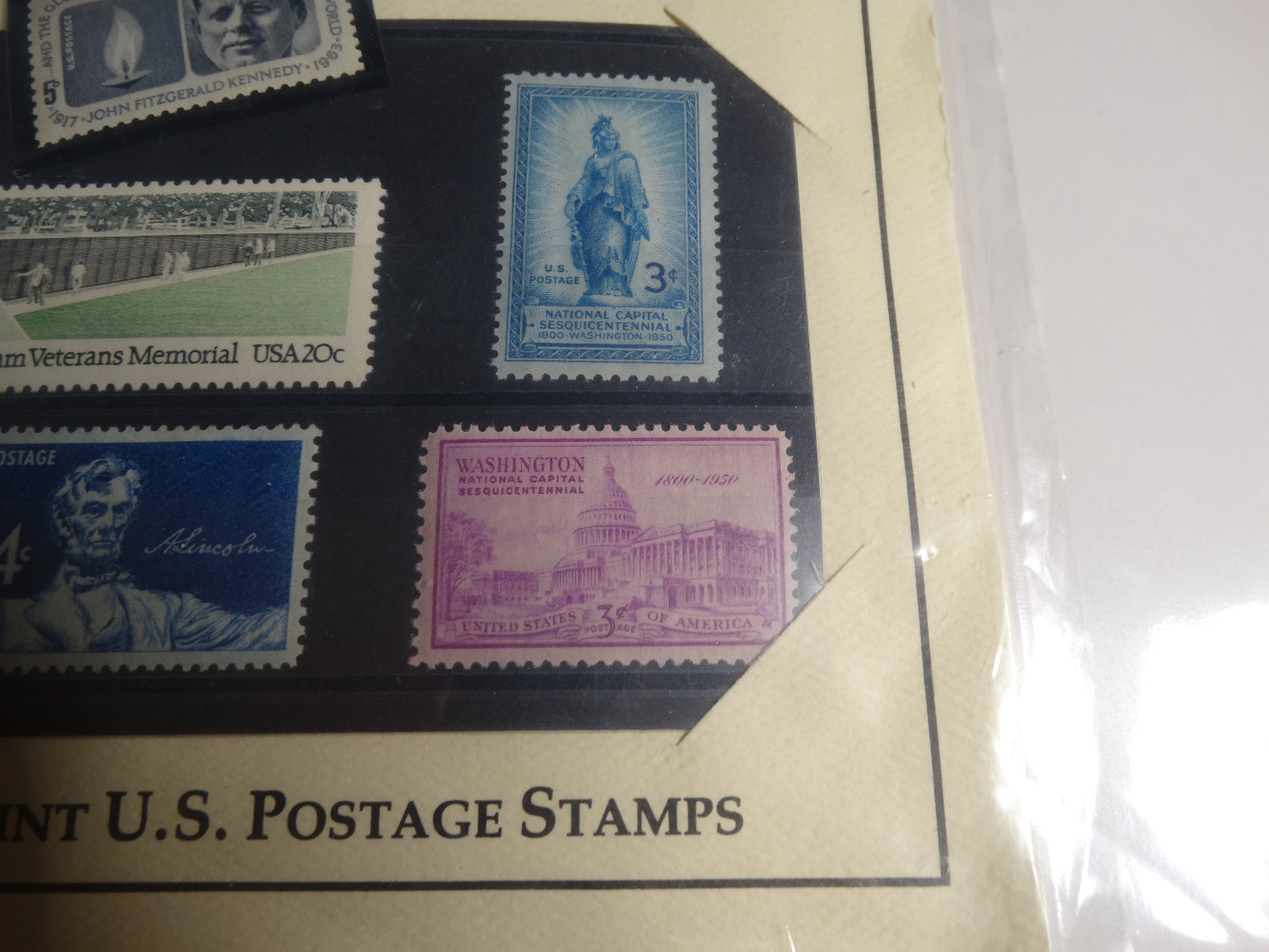 Famous Historic Sites: Washington, DC – A Collection of Mint U.S. Postage Stamps