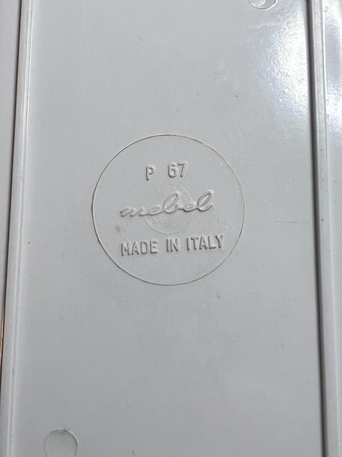 Vintage Mebel Italian Messina Italy Decorative Rectangular Souvenir Trinket Dish