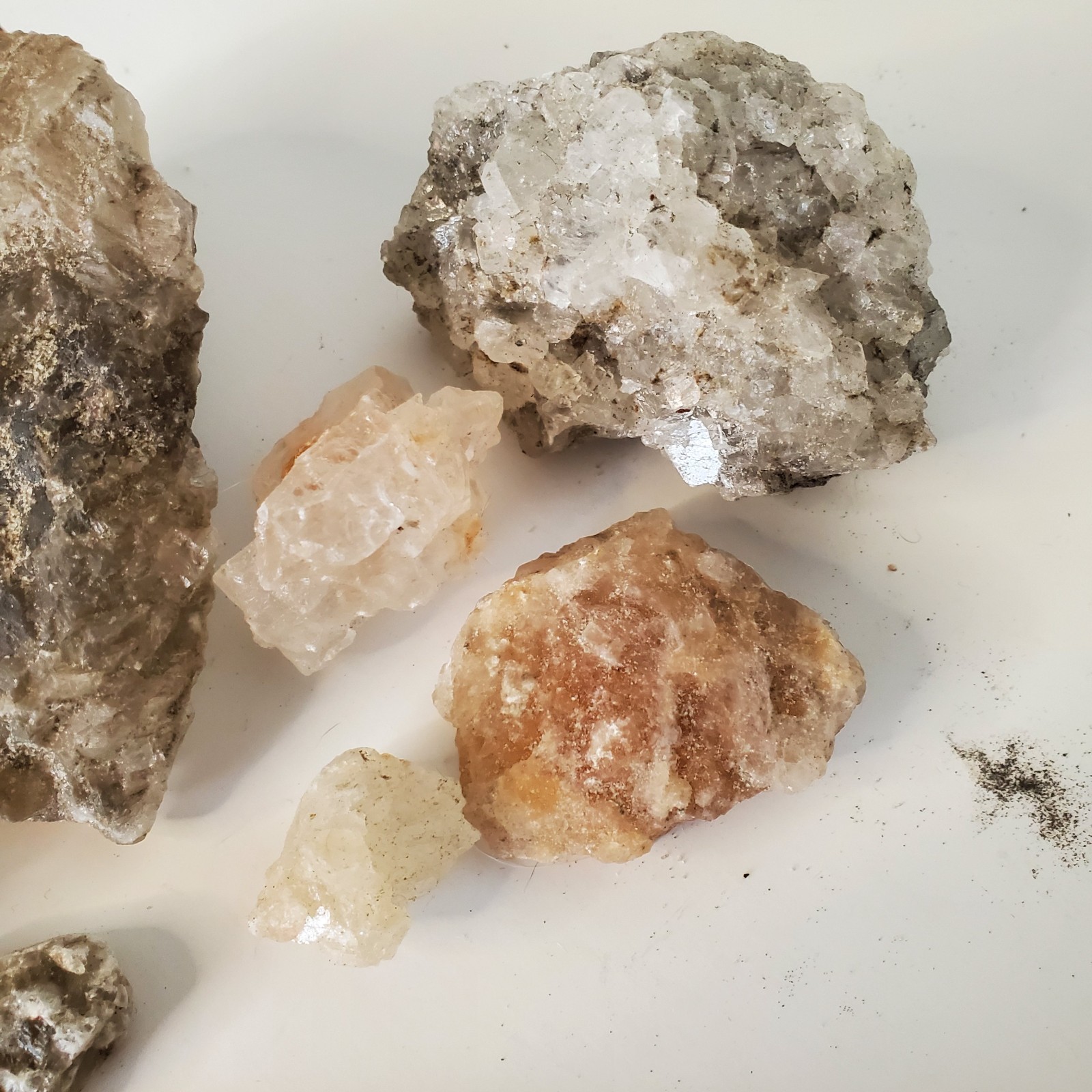 REAL SALT ROCKS — KANSAS SALT MINES SOUVENIR — STRATACA UNDERGROUND SALT MUSEUM