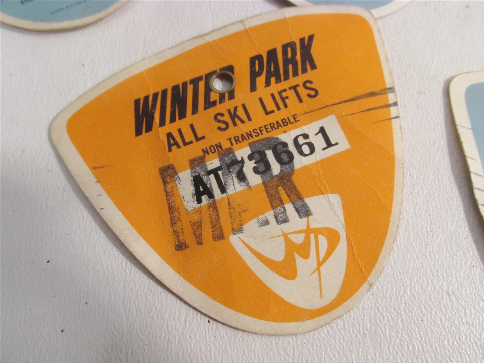 1960s Winter Park Colorado Lot 7 Ski Lift Tickets Pass Midcentury Skiing