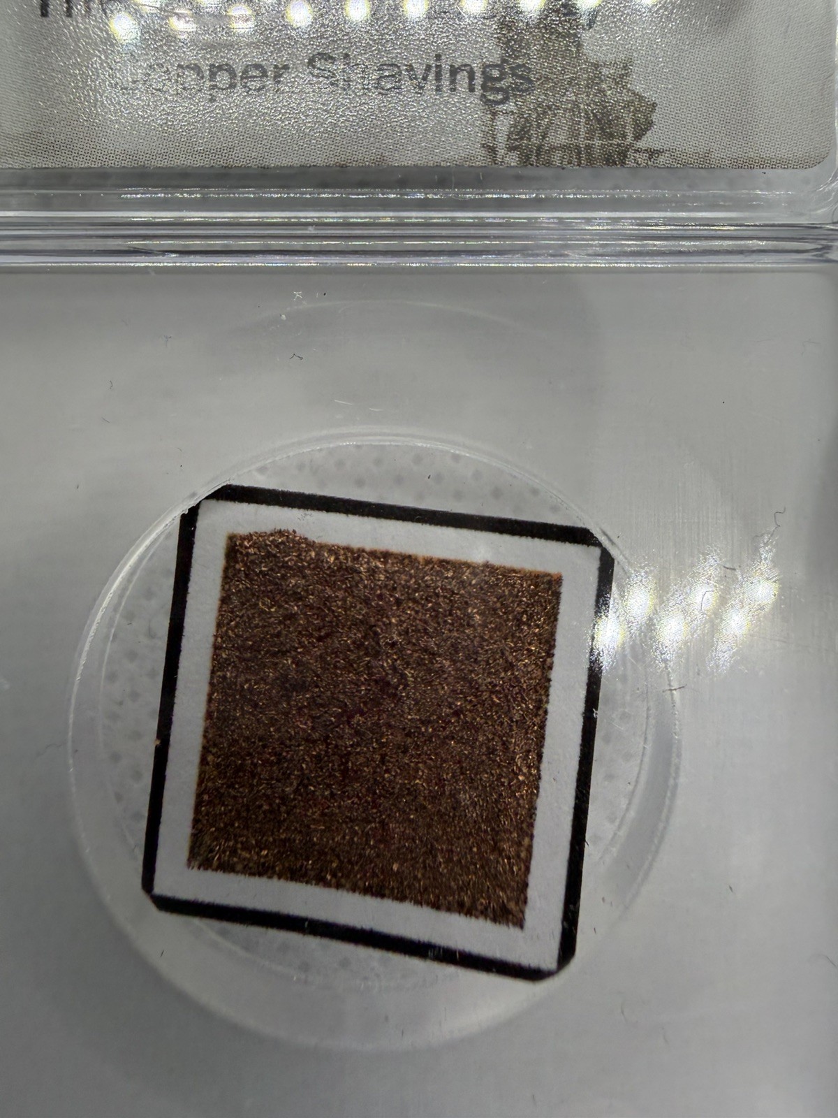ICG Genuine Statue of Liberty Copper Shavings Relic Authentic Historic Artifact
