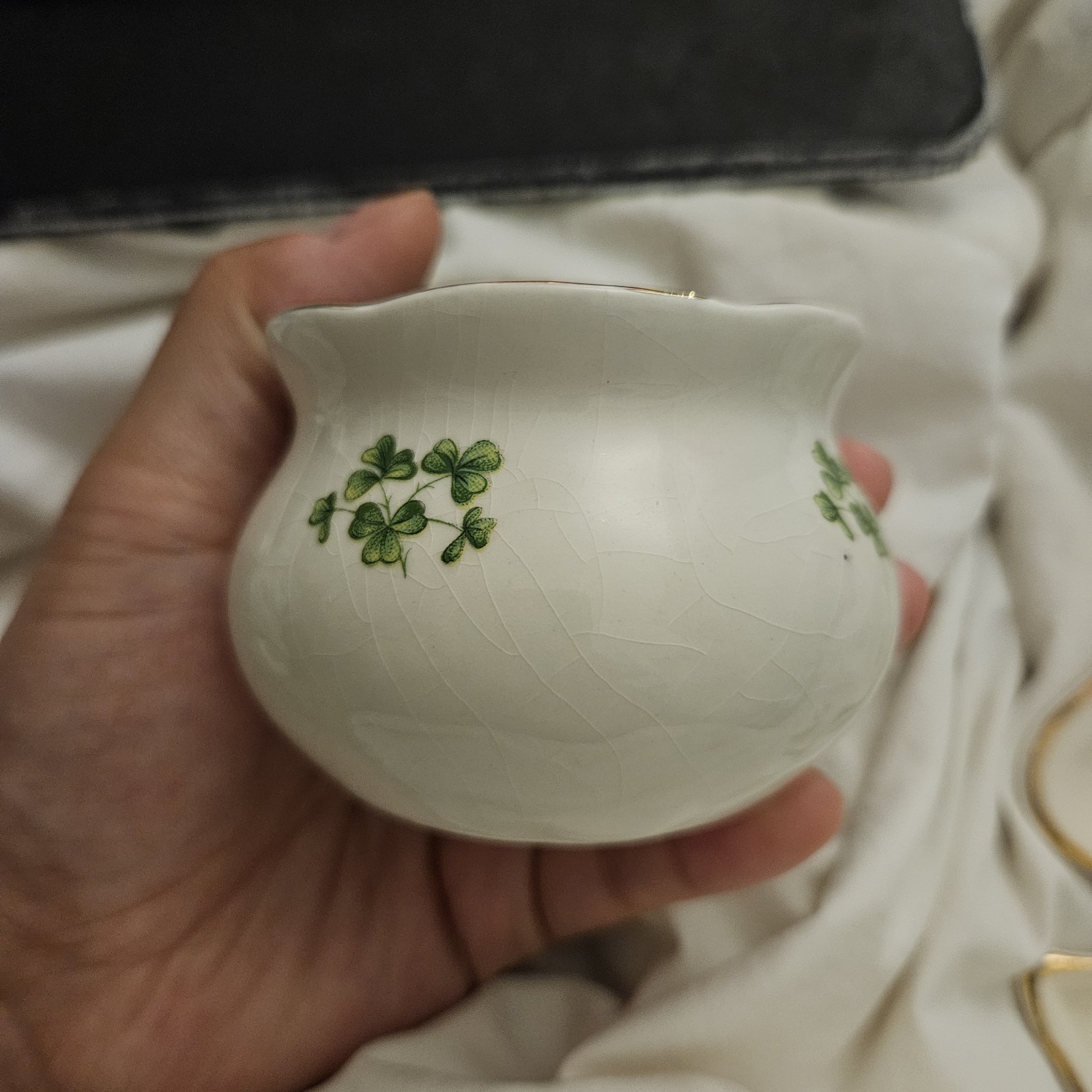 Vintage 70s/80 Carrigdhoun/Carrigcraft Pottery Cork Ireland Candle Trinket Dish