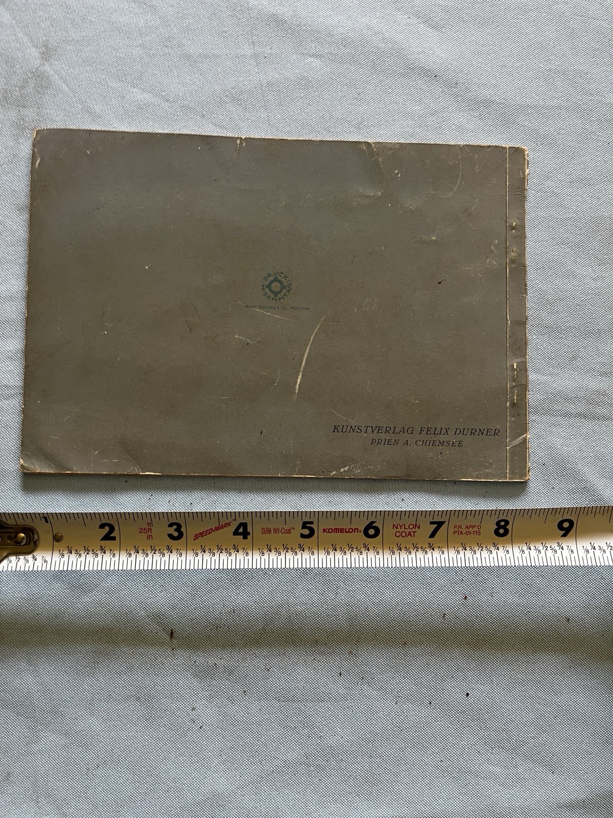 Vintage Herrenchiemsee Palace Bavaria Germany Color Photo Book King Ludwig II